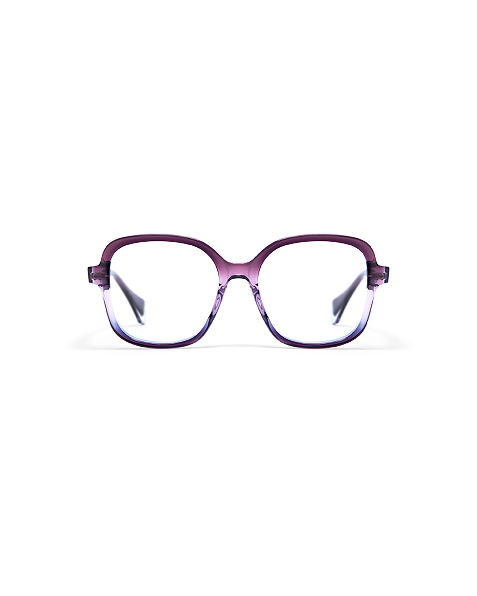 MIRELLE: Cuadrada Acetato Rojo optical glasses by GIGI STUDIOS 5664