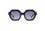 JANET: Geométricas Acetato Noir sunglasses by GIGI STUDIOS 5775