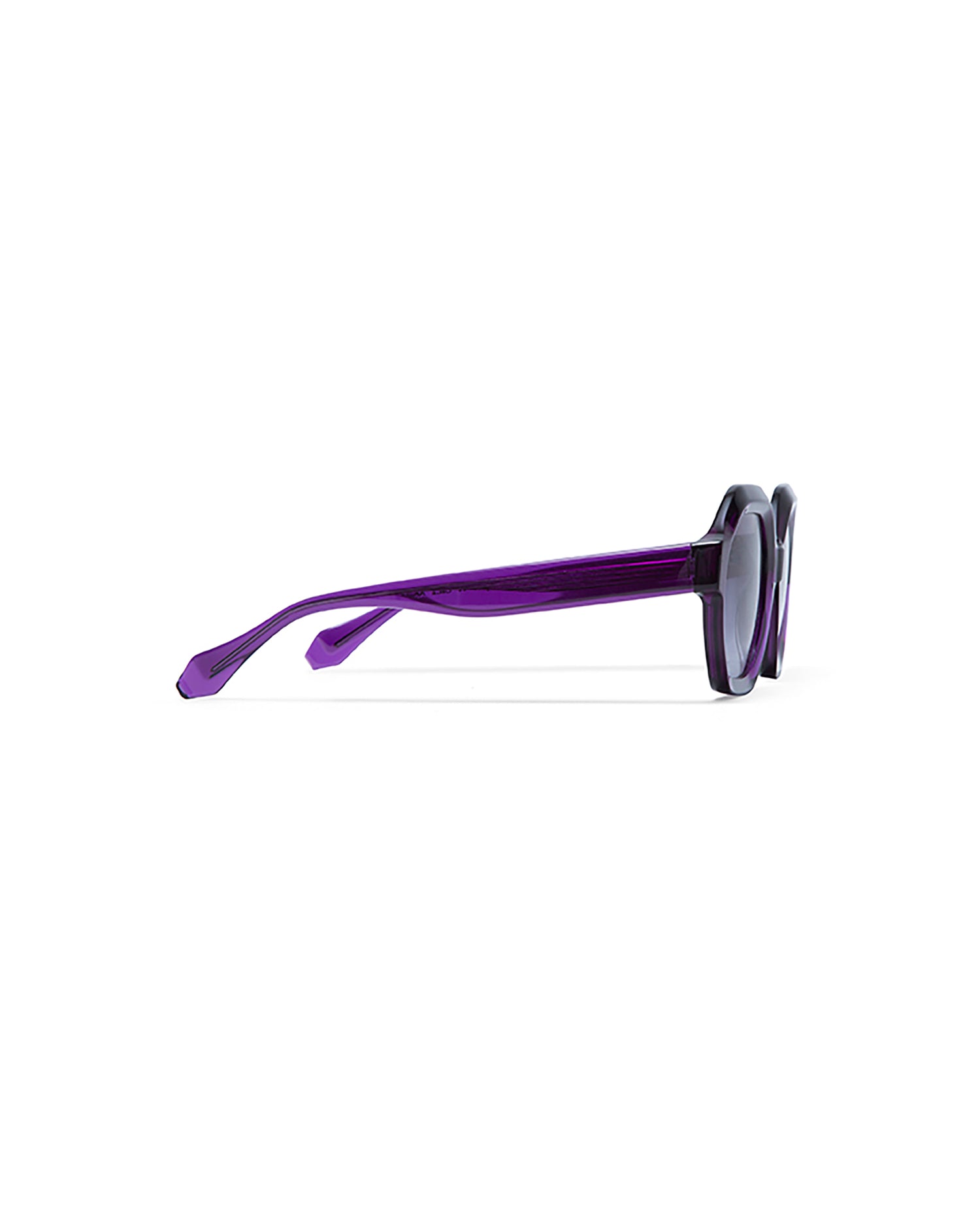 JANET: Geométricas Acetato Rojo sunglasses by GIGI STUDIOS 5790