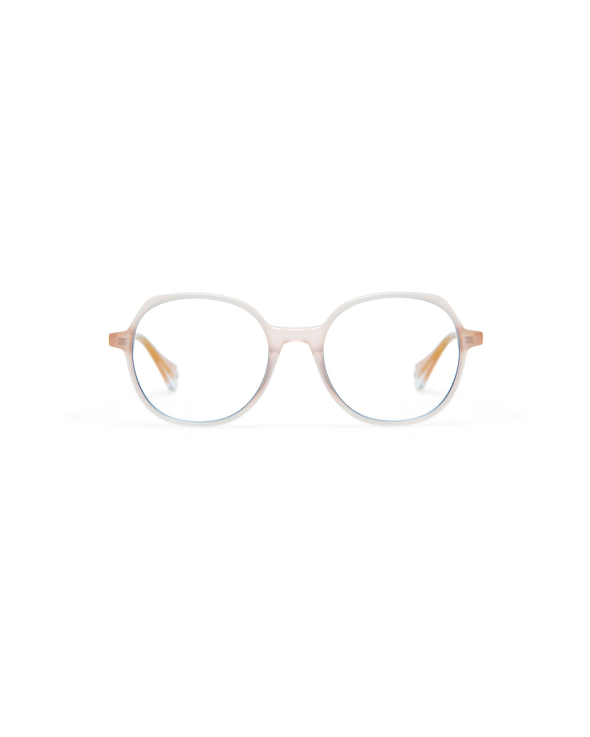 KAYLA: Redondas Acetato Blanco optical glasses by GIGI STUDIOS 506