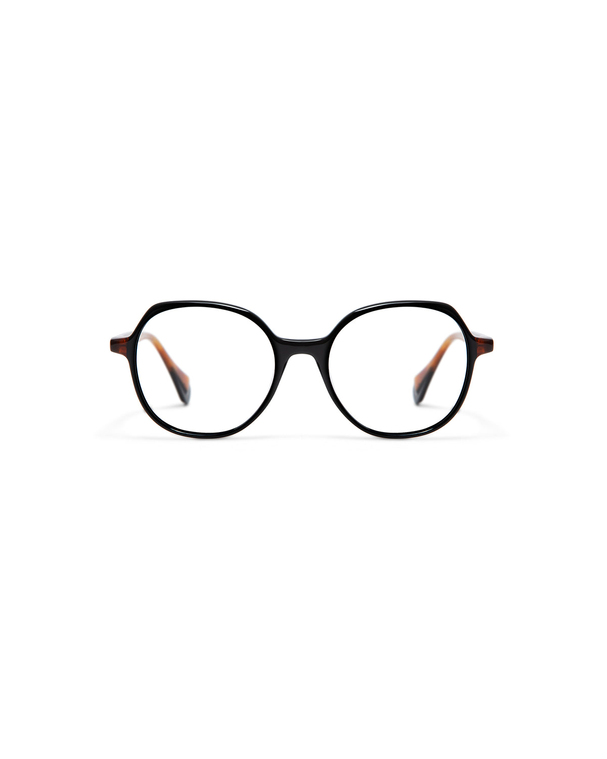 KAYLA: Redondas Acetato Noir optical glasses by GIGI STUDIOS 5972