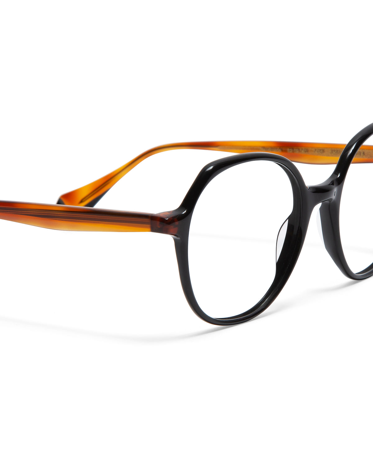 KAYLA: Redondas Acetato Noir optical glasses by GIGI STUDIOS 5975
