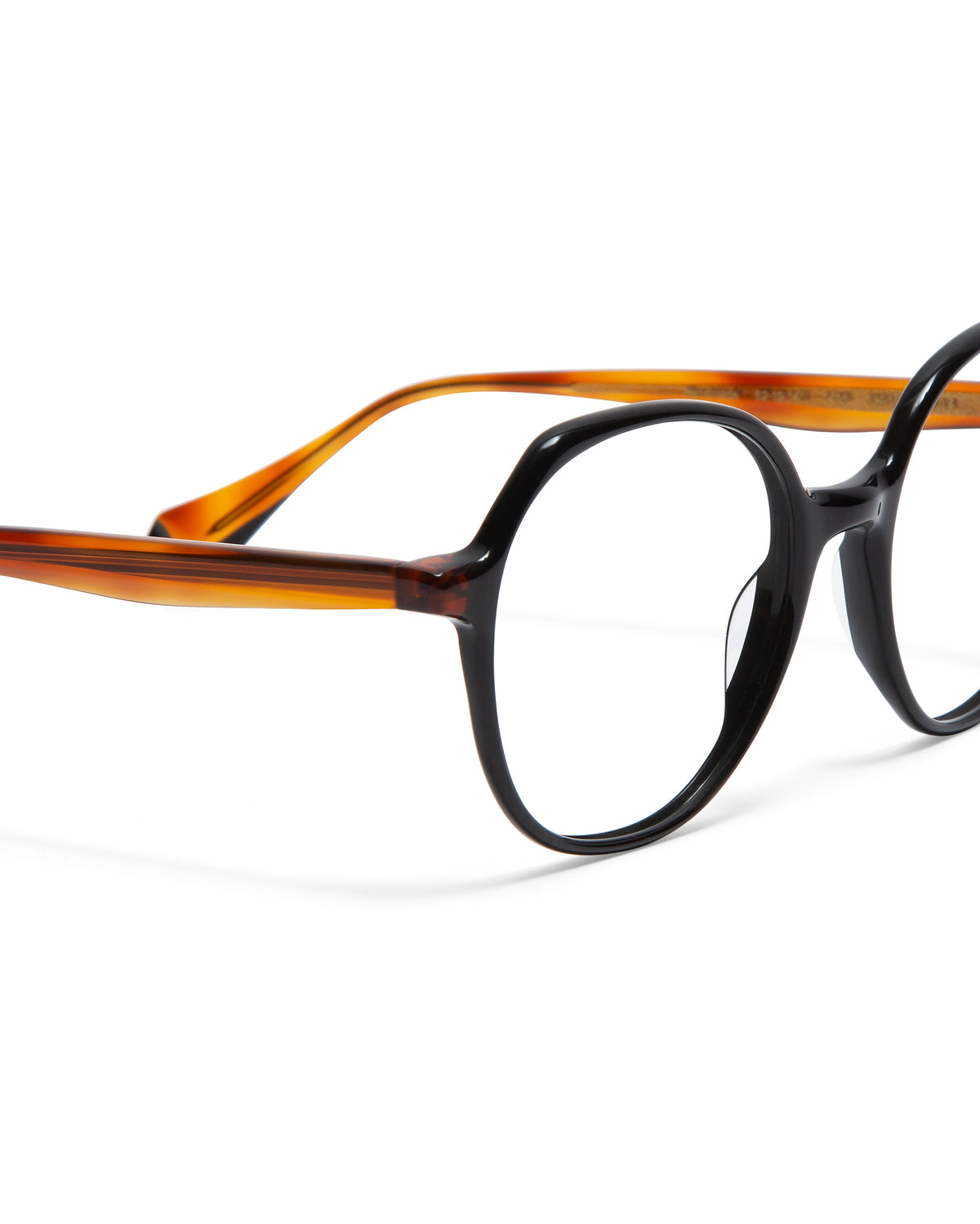 KAYLA: Redondas Acetato Noir optical glasses by GIGI STUDIOS 5975