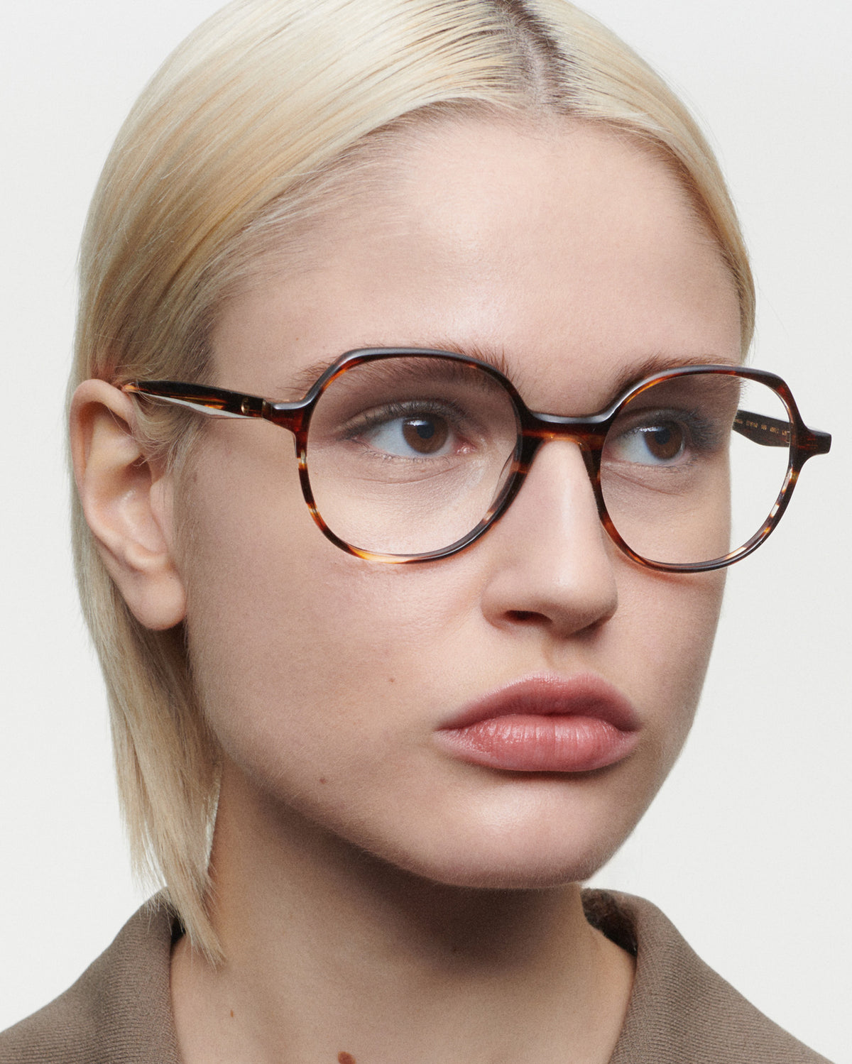 KAYLA: Redondas Acetato Havana optical glasses by GIGI STUDIOS 5978