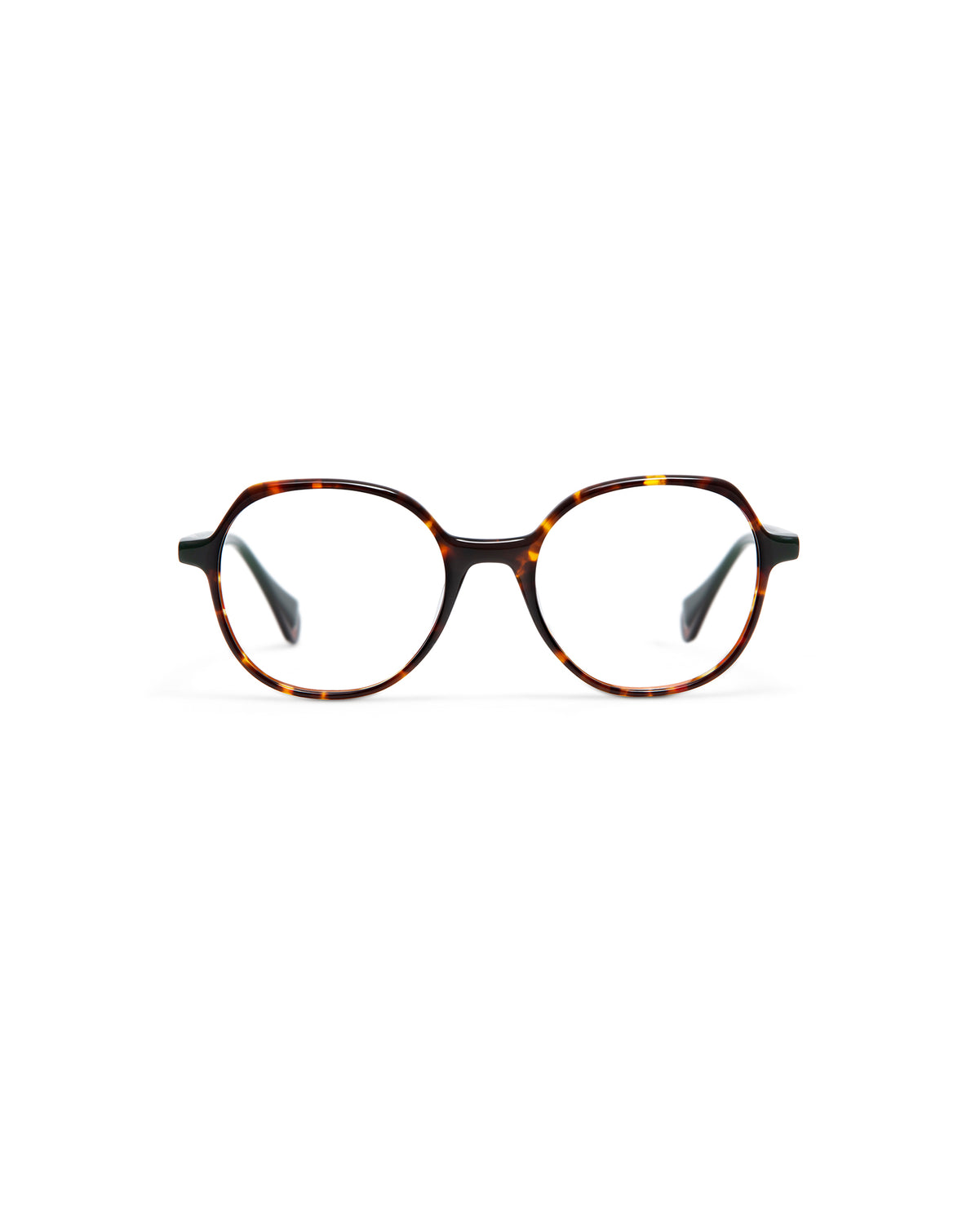 KAYLA: Redondas Acetato Havana optical glasses by GIGI STUDIOS 5986