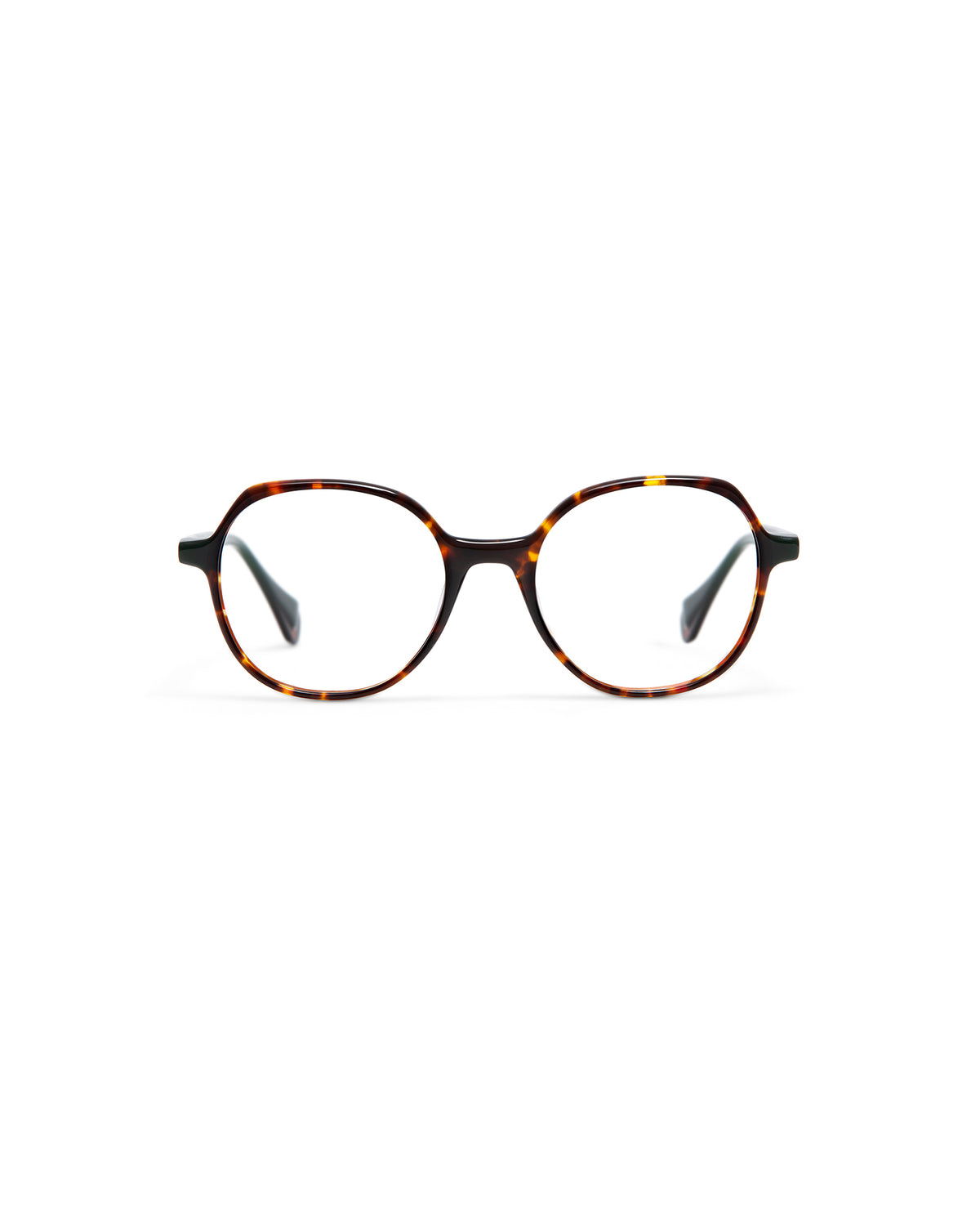 KAYLA: Redondas Acetato Havana optical glasses by GIGI STUDIOS 5986