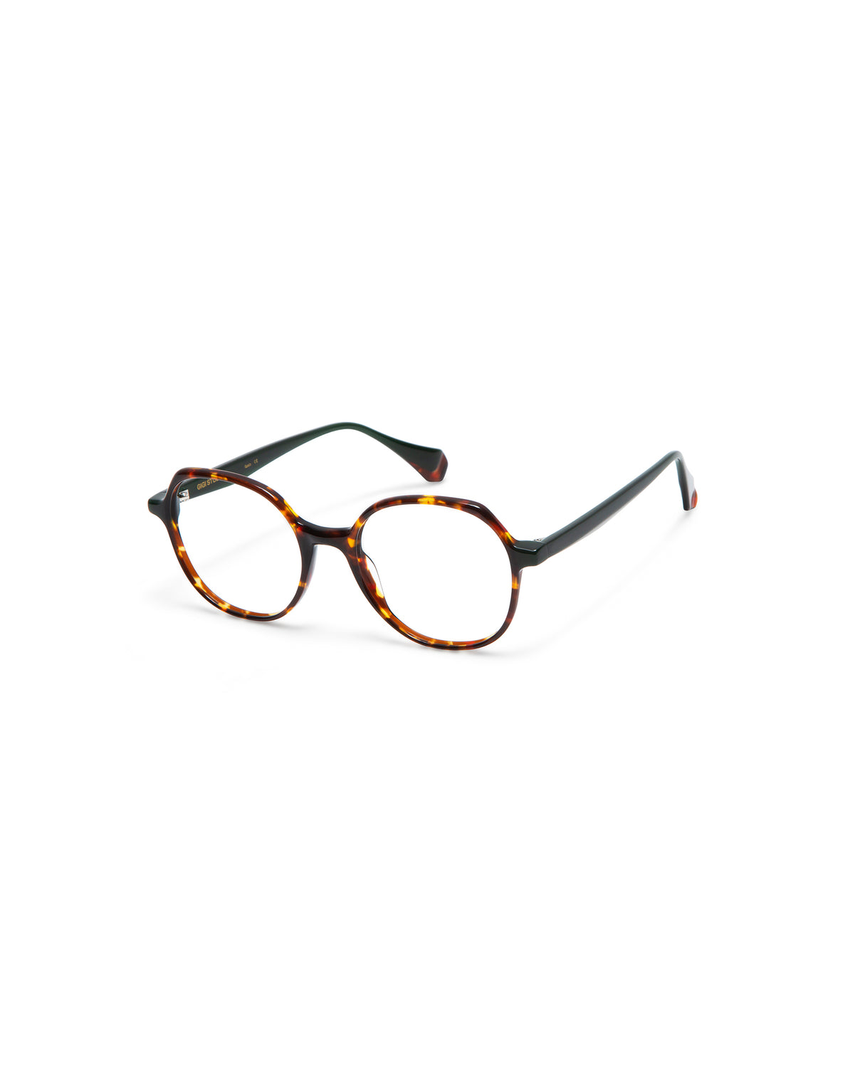 KAYLA: Redondas Acetato Havana optical glasses by GIGI STUDIOS 5987