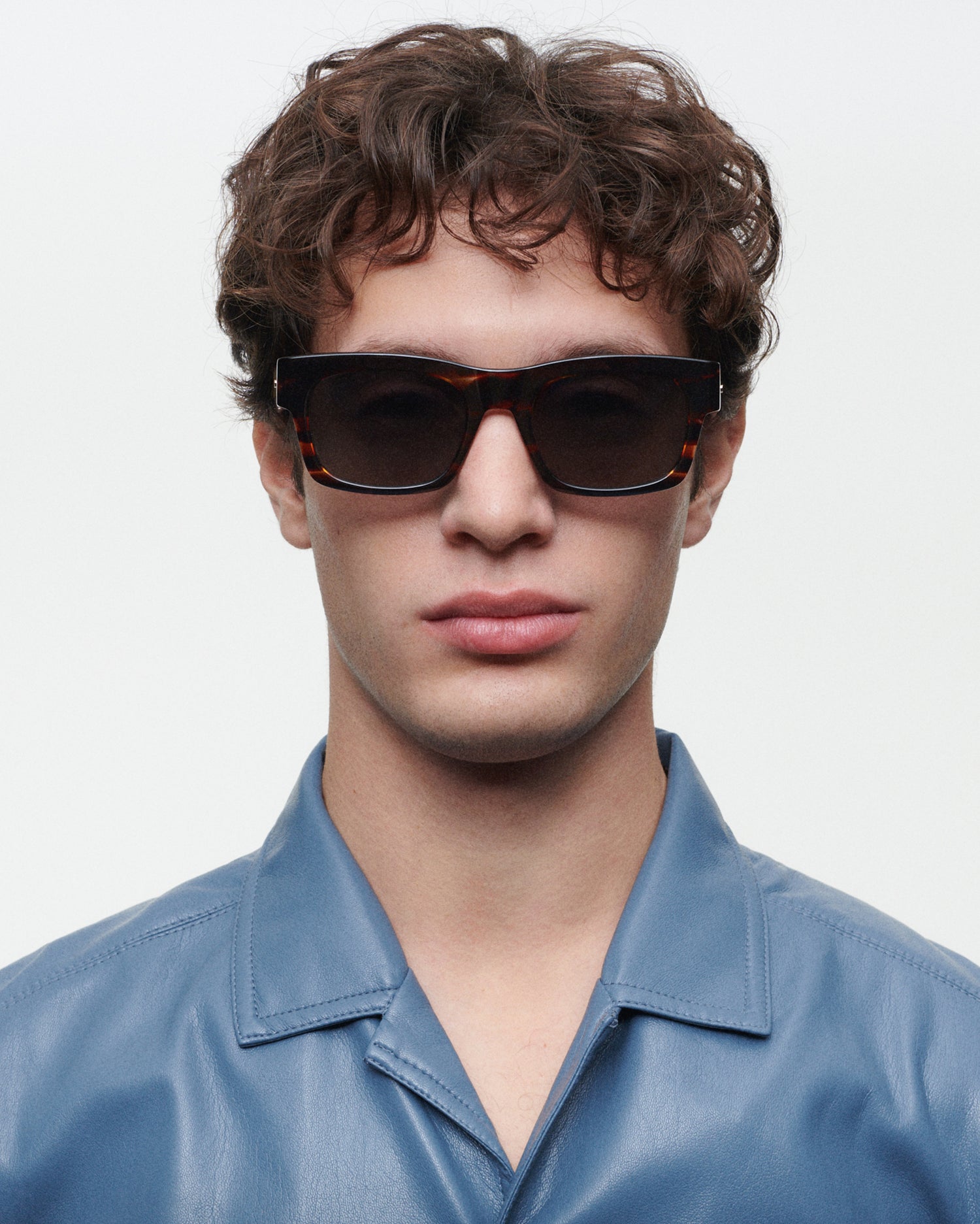 CHOPIN : Rectangular Acetato Havana sunglasses by GIGI STUDIOS 6160
