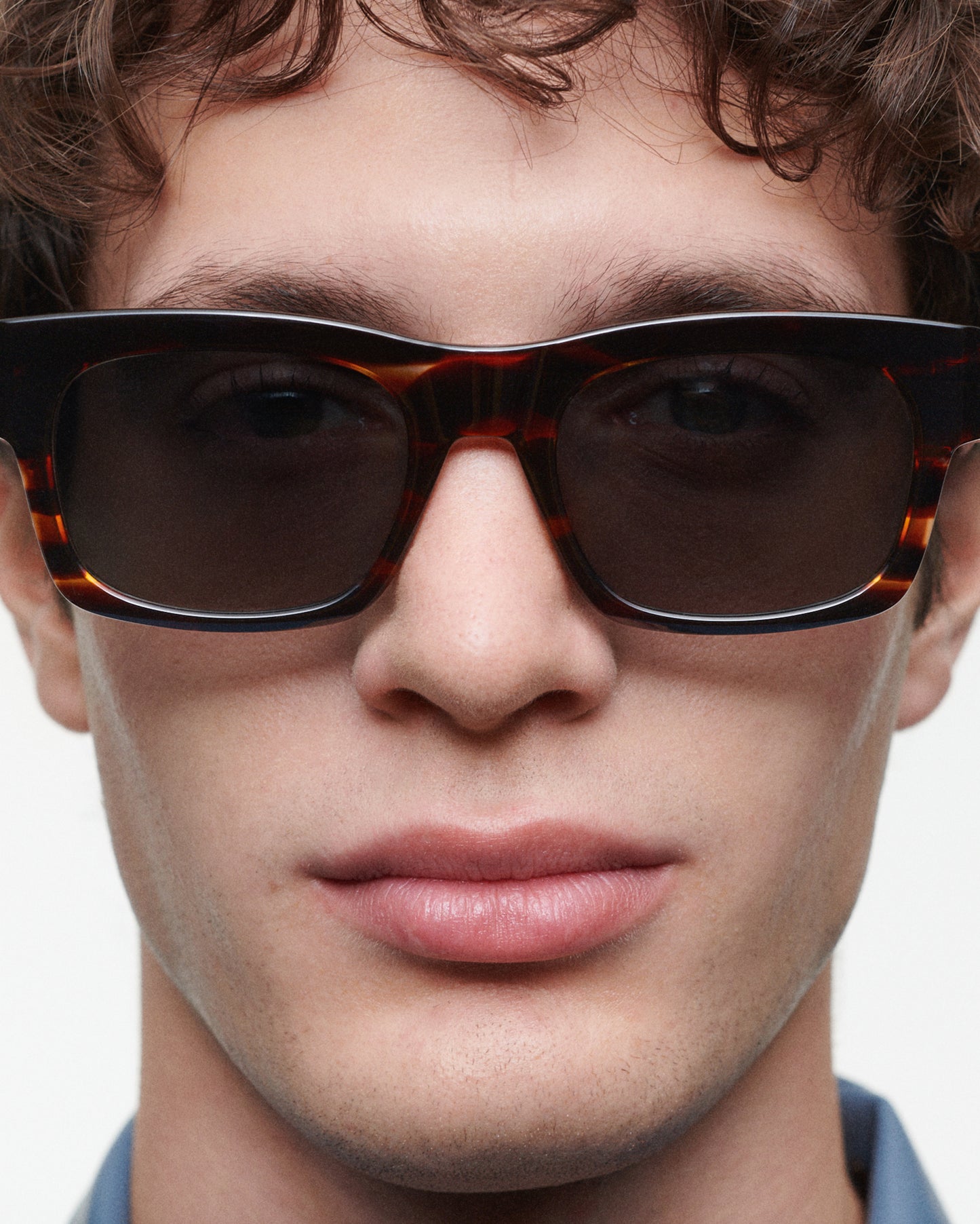 CHOPIN : Rectangular Acetato Havana sunglasses by GIGI STUDIOS 6162