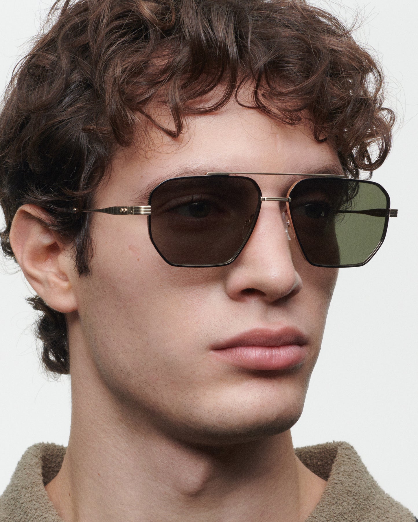 MADISON: Aviador Metal Doré sunglasses by GIGI STUDIOS 6188