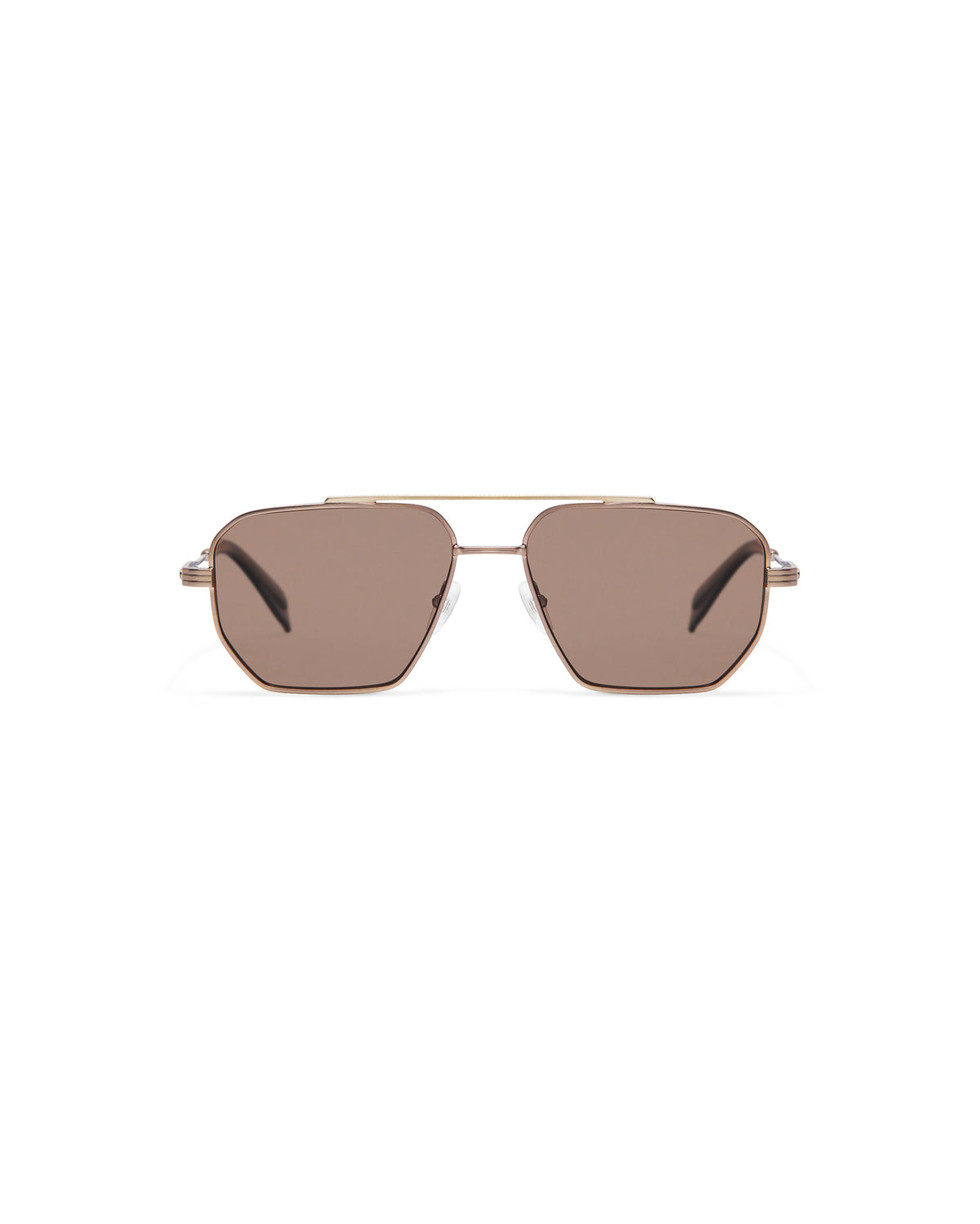 MADISON: Aviador Metal Marrón sunglasses by GIGI STUDIOS 6196