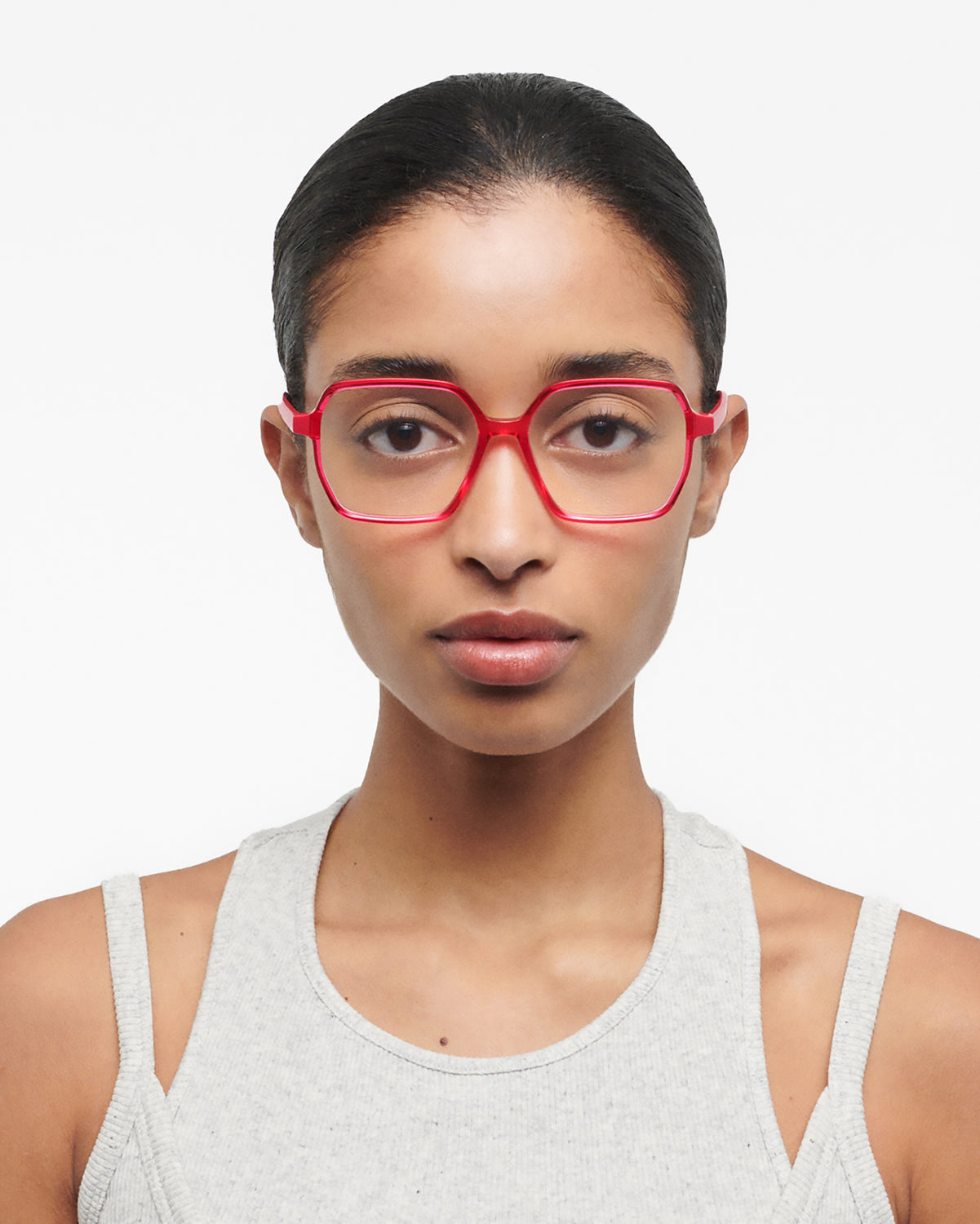 FRESH: Geométricas Acetato Rosa optical glasses by GIGI STUDIOS 887
