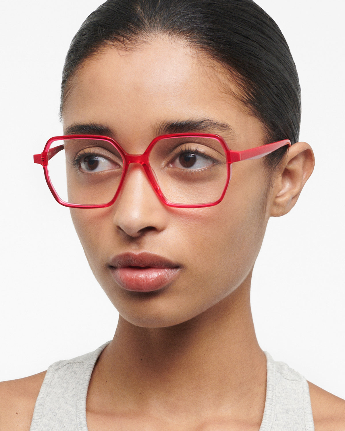 FRESH: Geométricas Acetato Rosa optical glasses by GIGI STUDIOS 889