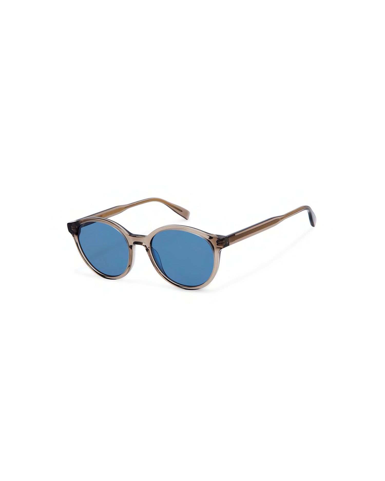 BROOKS: Redondas Acetato Marrón sunglasses by GIGI STUDIOS 582