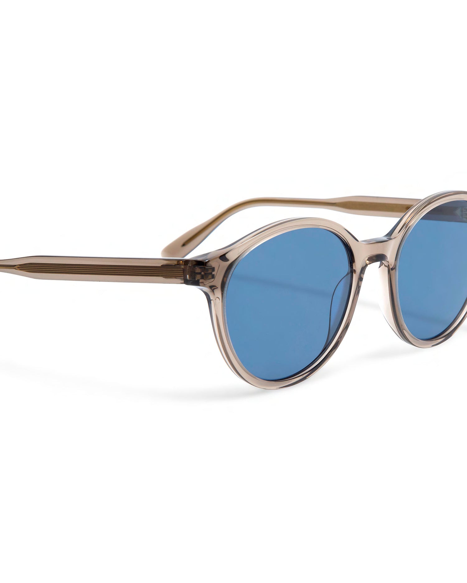 BROOKS: Redondas Acetato Marrón sunglasses by GIGI STUDIOS 583