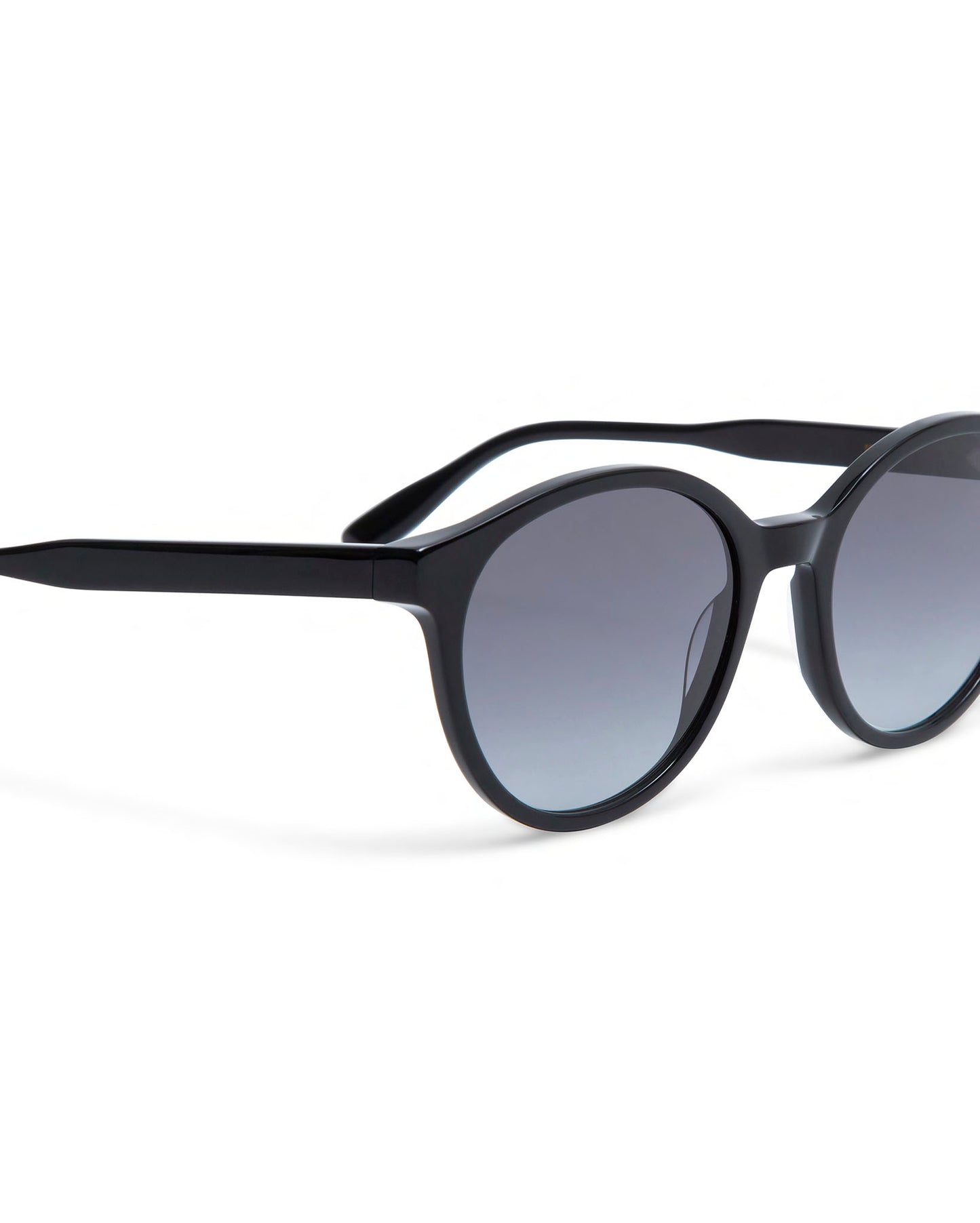 BROOKS: Redondas Acetato Noir sunglasses by GIGI STUDIOS 589