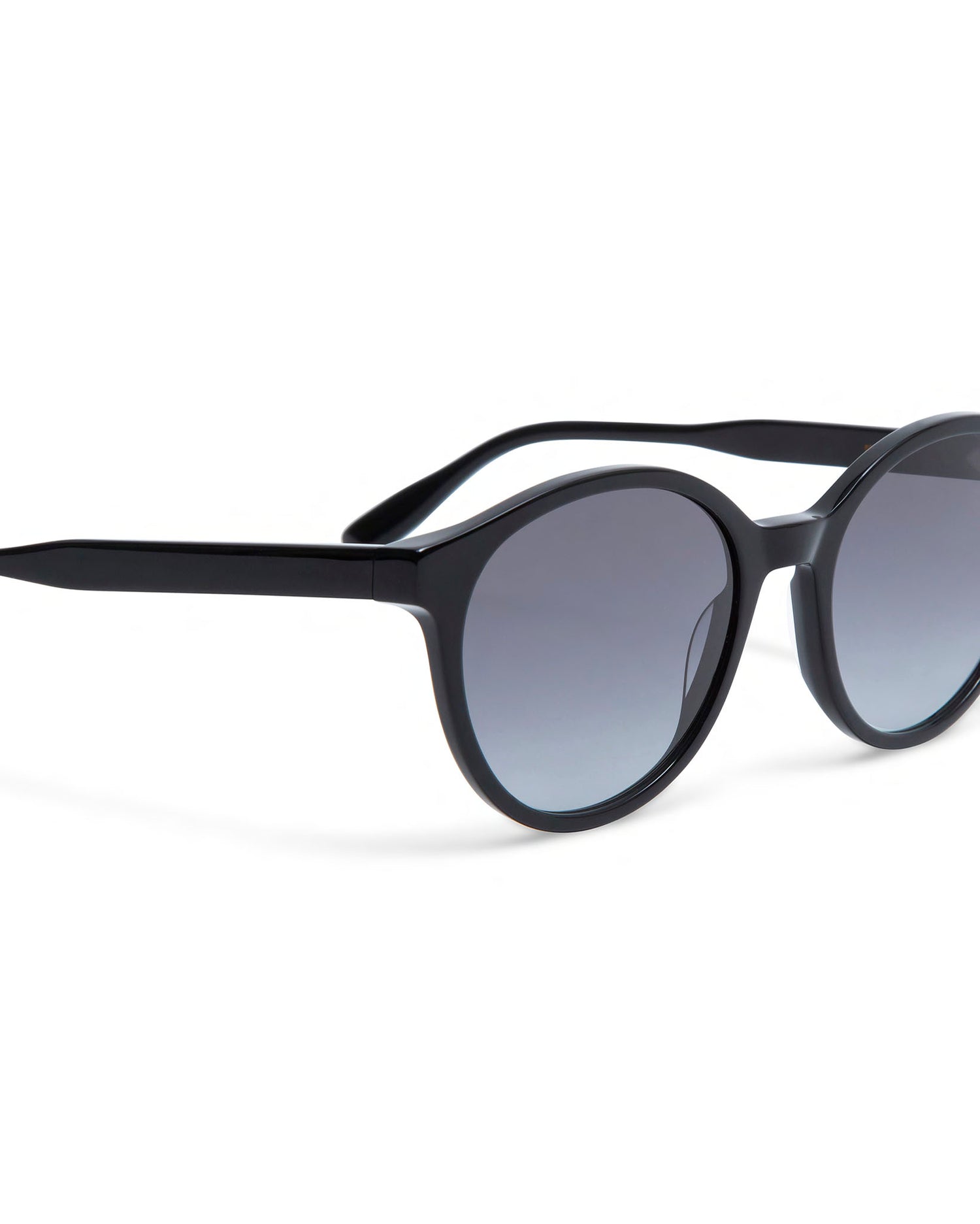 BROOKS: Redondas Acetato Noir sunglasses by GIGI STUDIOS 589