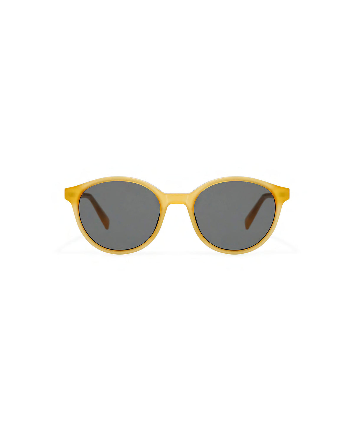 BROOKS: Redondas Acetato Jaune sunglasses by GIGI STUDIOS 596