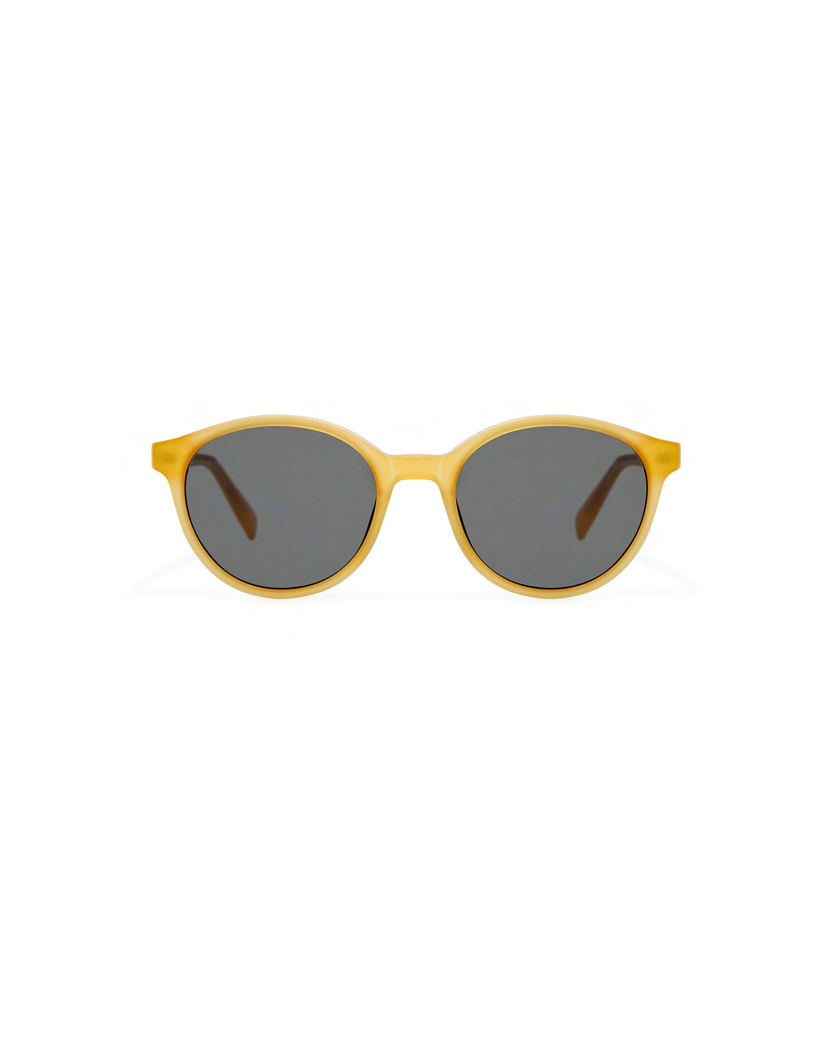 BROOKS: Redondas Acetato Jaune sunglasses by GIGI STUDIOS 596