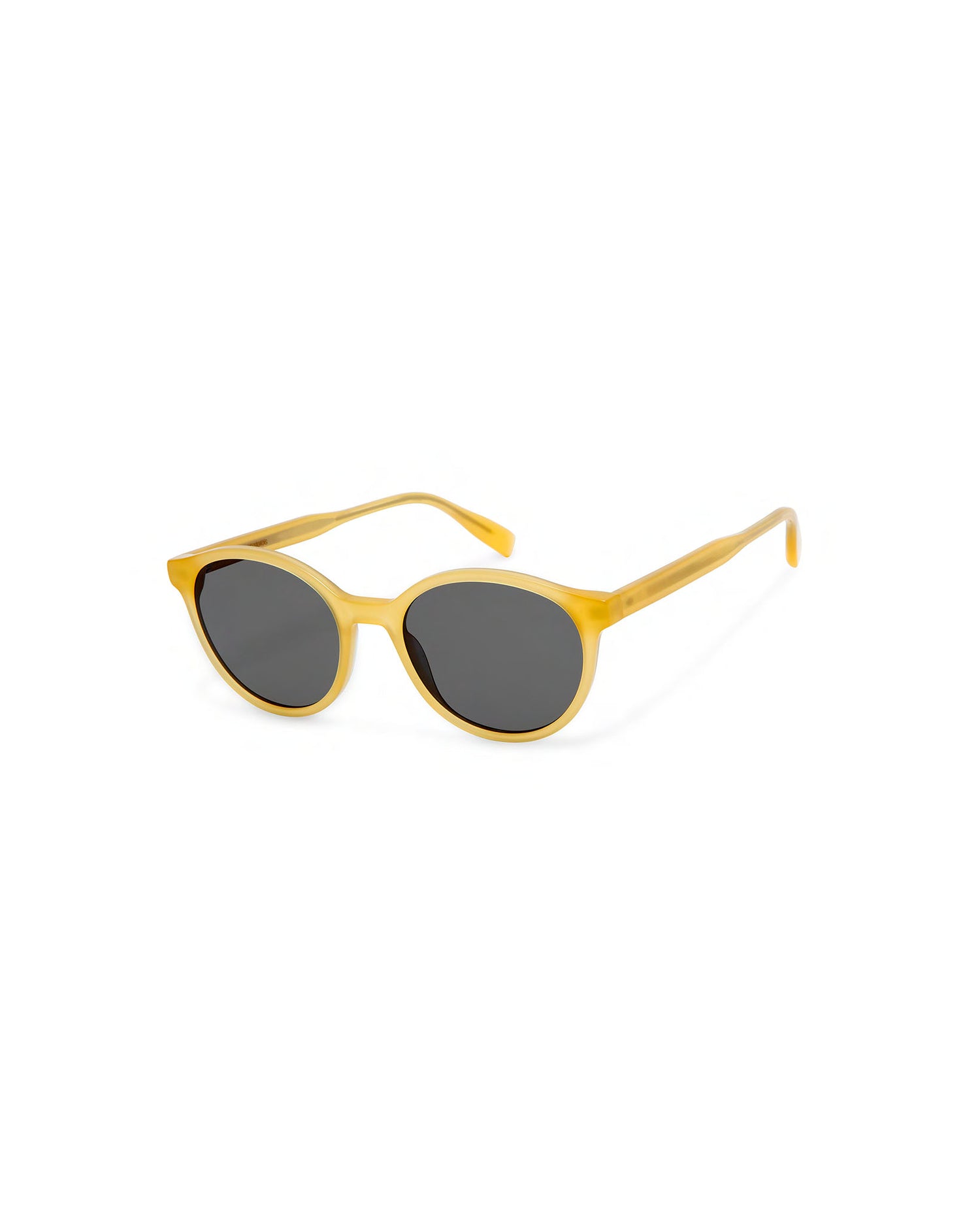 BROOKS: Redondas Acetato Jaune sunglasses by GIGI STUDIOS 598
