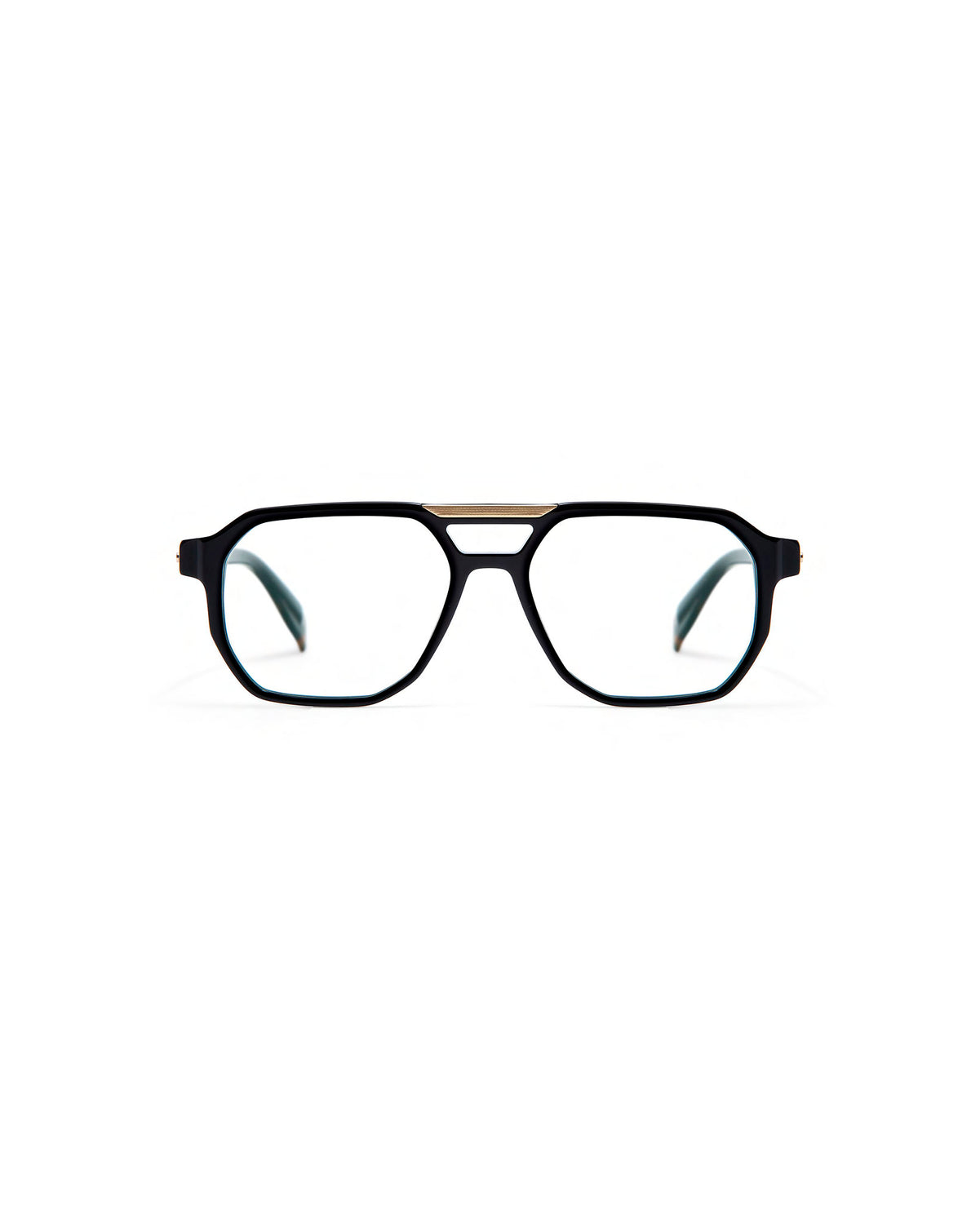 MARCONI: Aviador Acetato-Metal Noir optical glasses by GIGI STUDIOS 613