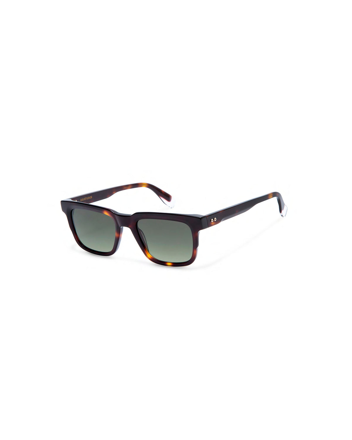 KEPLER: Cuadrada Acetato Havana sunglasses by GIGI STUDIOS 630
