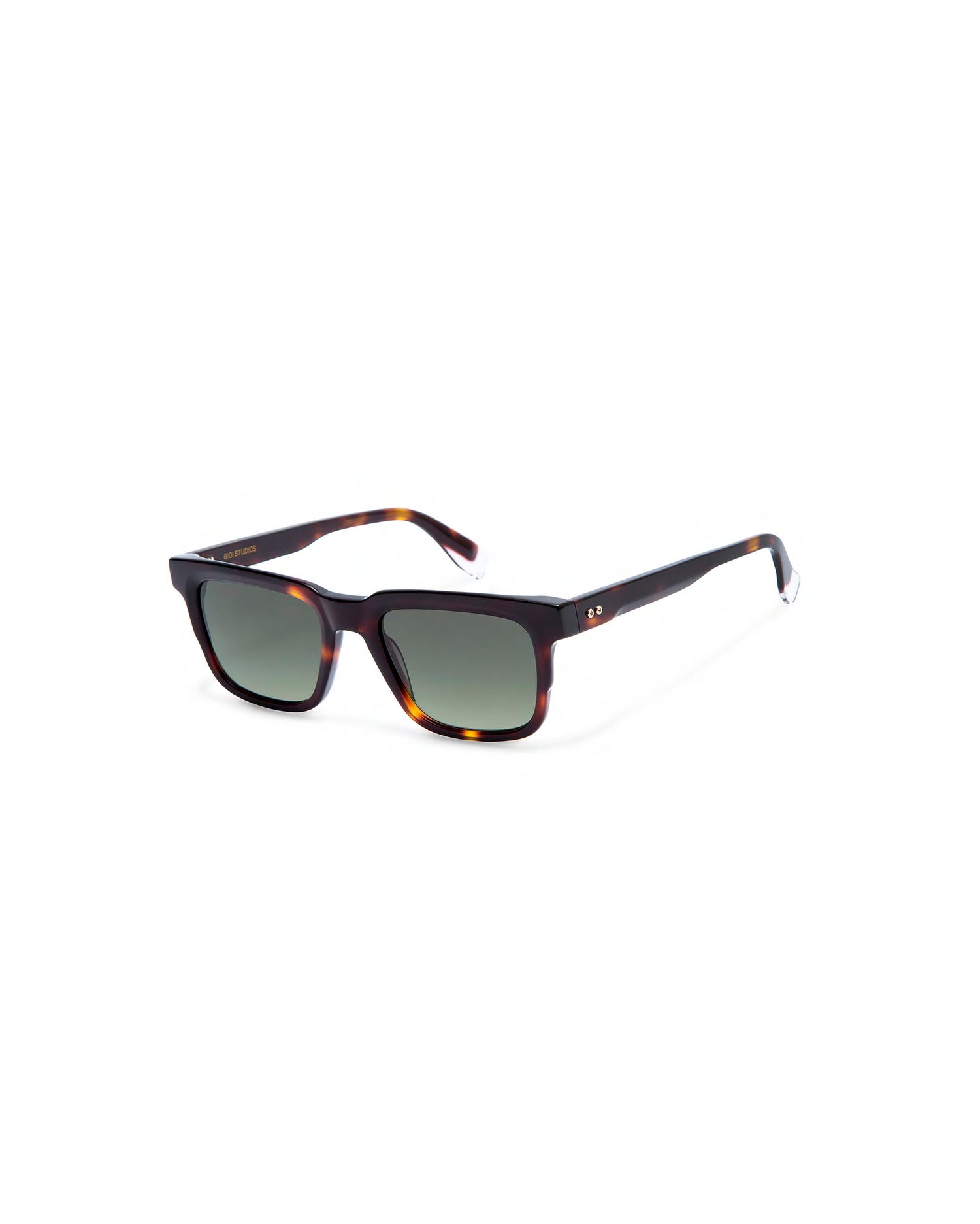 KEPLER: Cuadrada Acetato Havana sunglasses by GIGI STUDIOS 630