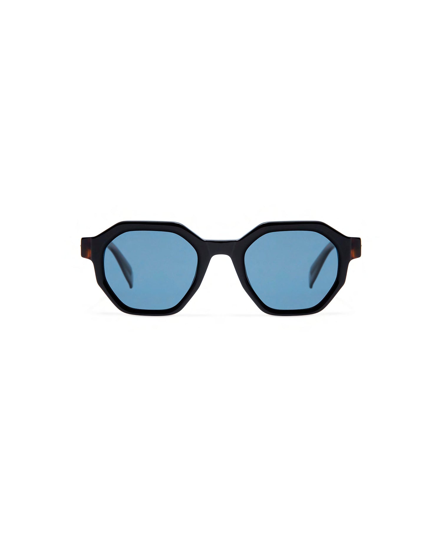 BENZ: Geométricas Acetato Noir sunglasses by GIGI STUDIOS 637