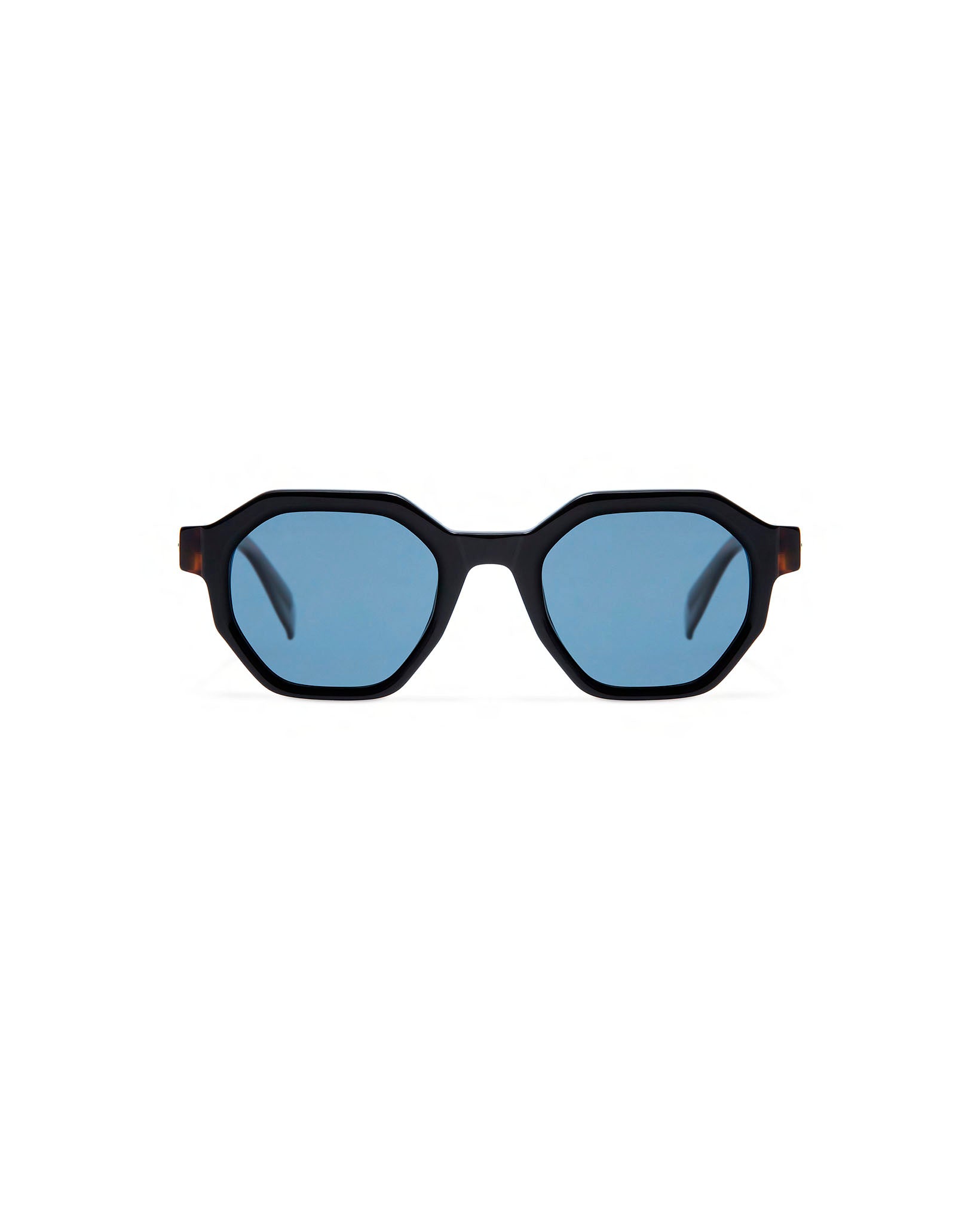 BENZ: Geométricas Acetato Noir sunglasses by GIGI STUDIOS 637