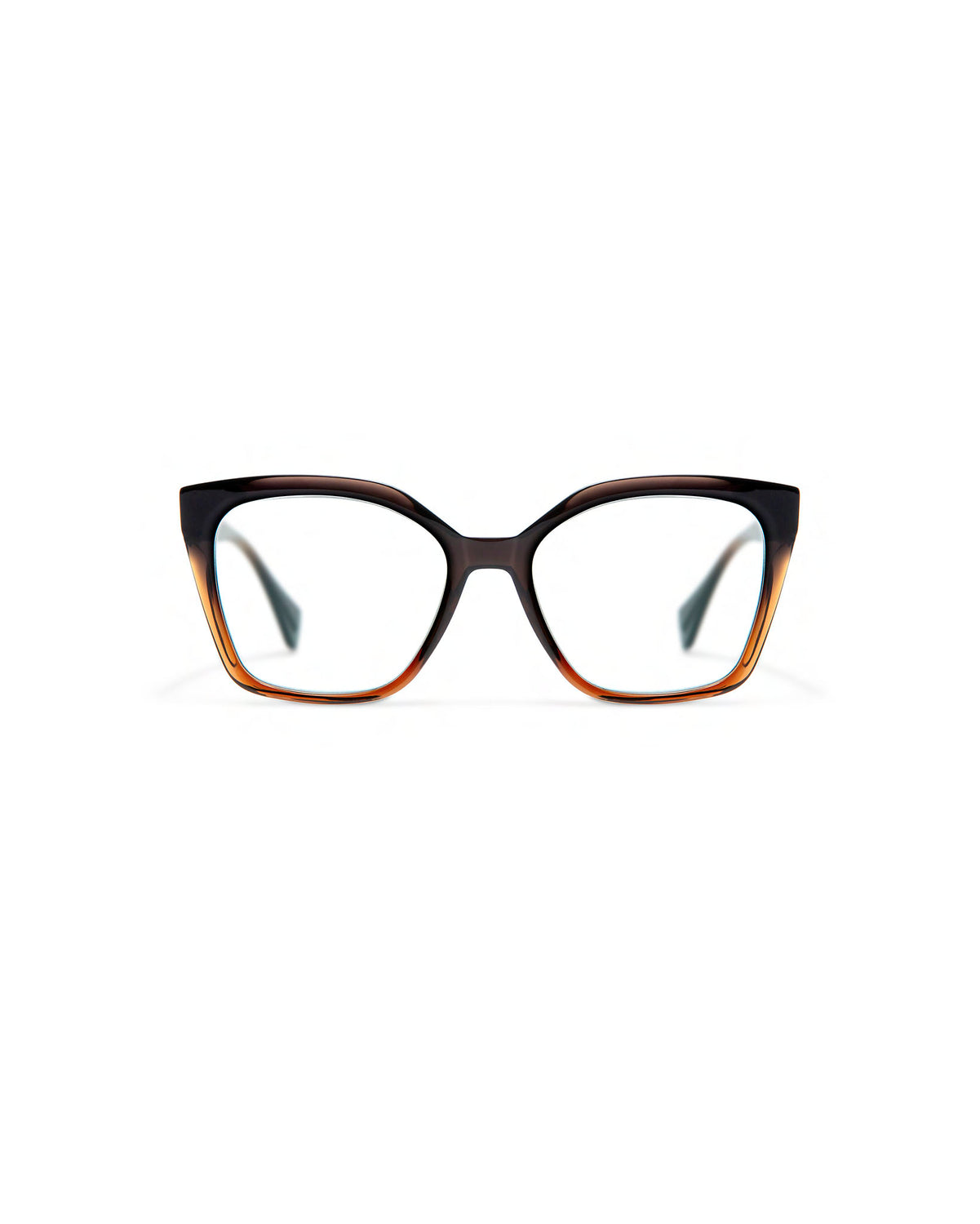 PENELOPE: Cat Eye Acetato Marrón optical glasses by GIGI STUDIOS 3803