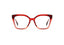 PENELOPE: Cat Eye Acetato Rojo optical glasses by GIGI STUDIOS 38