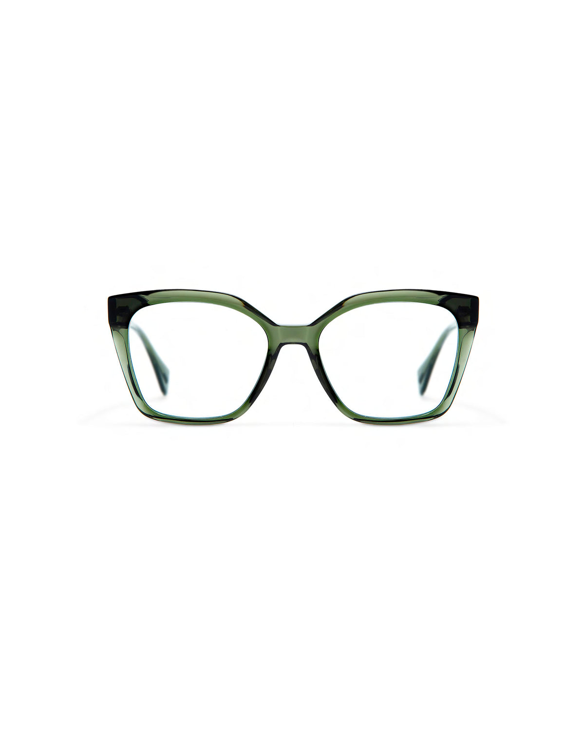 PENELOPE: Cat Eye Acetato Verde optical glasses by GIGI STUDIOS 3805