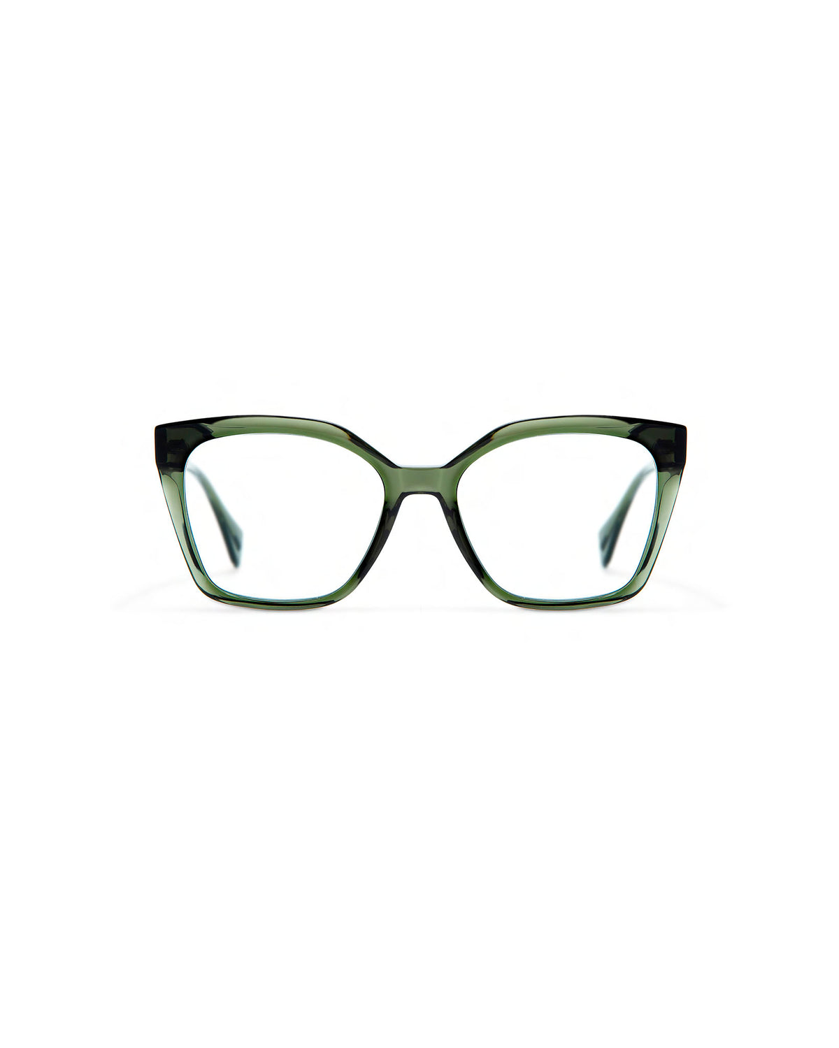 PENELOPE: Cat Eye Acetato Verde optical glasses by GIGI STUDIOS 3805
