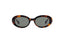 ANJA: Redondas Acetato Havana sunglasses by GIGI STUDIOS 3837