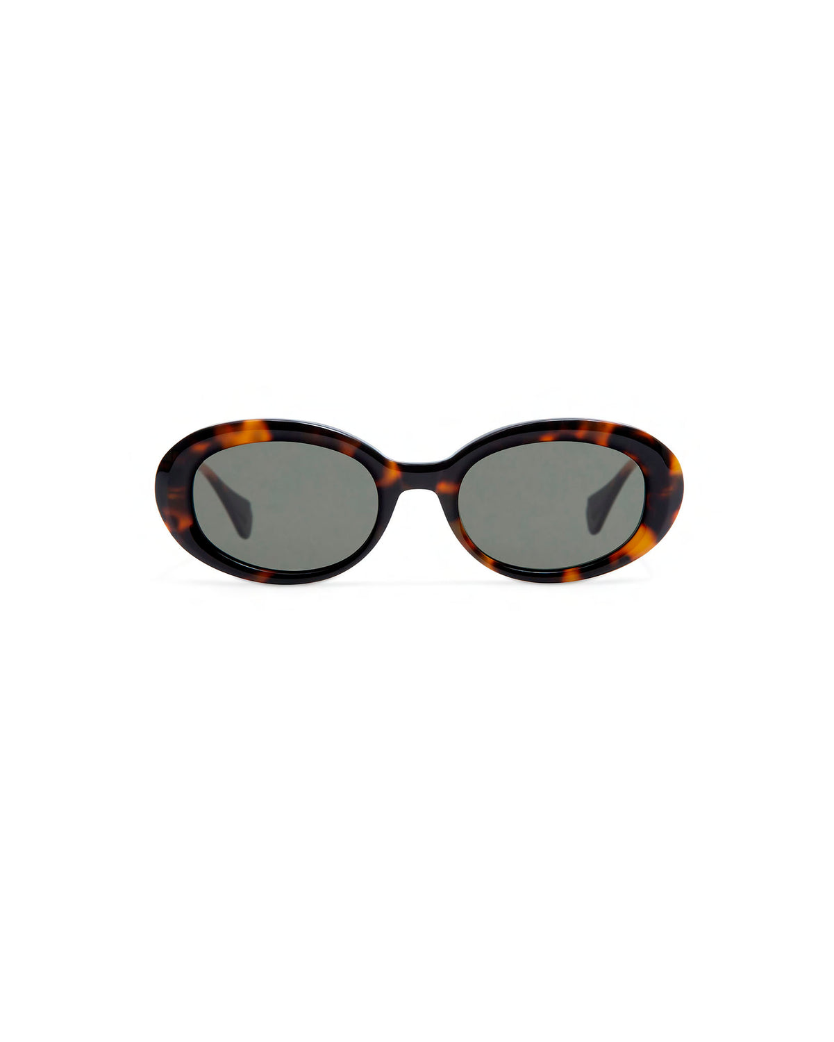 ANJA: Redondas Acetato Havana sunglasses by GIGI STUDIOS 3837
