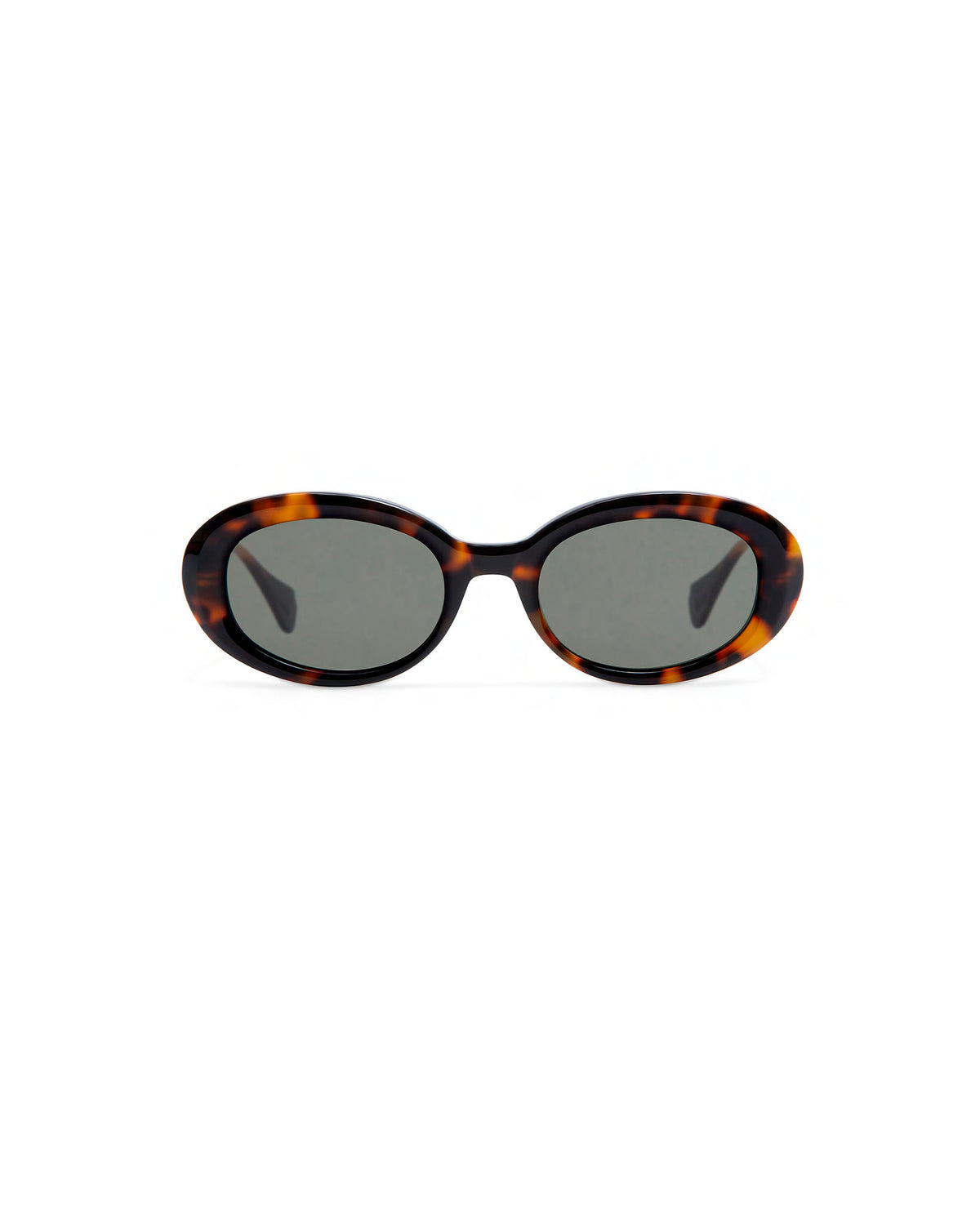 ANJA: Redondas Acetato Havana sunglasses by GIGI STUDIOS 3837
