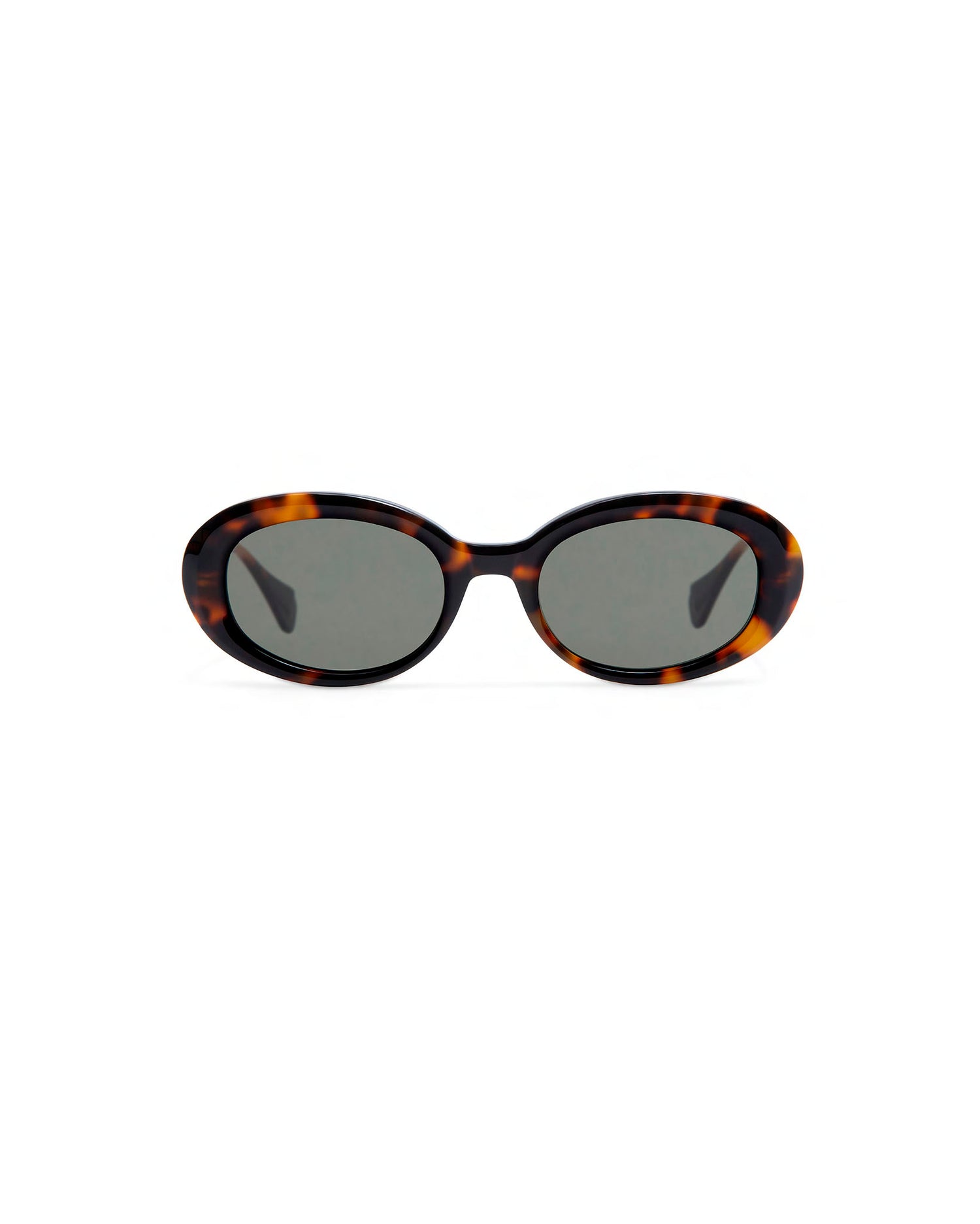 ANJA: Redondas Acetato Havana sunglasses by GIGI STUDIOS 3837