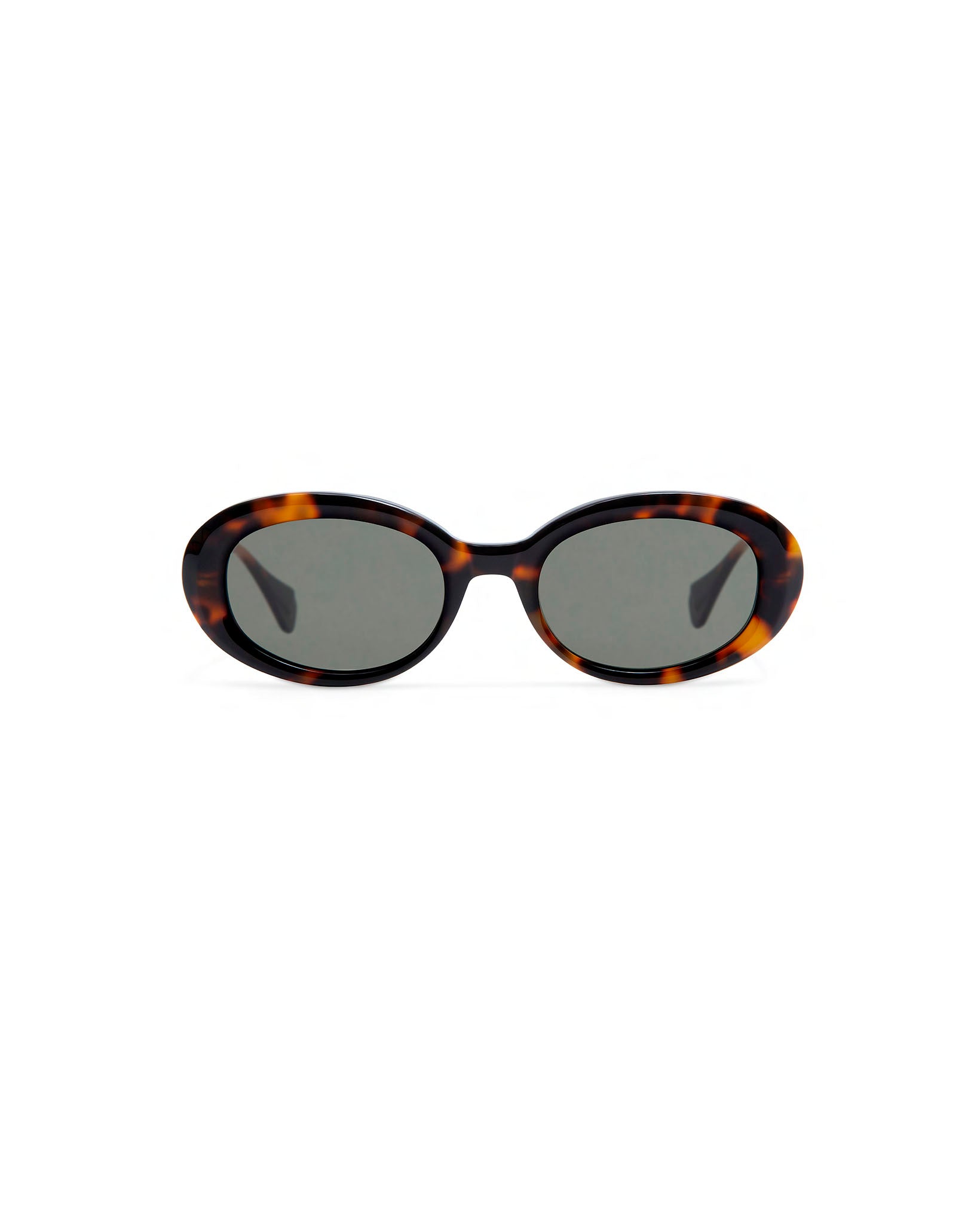 ANJA: Redondas Acetato Havana sunglasses by GIGI STUDIOS 3837