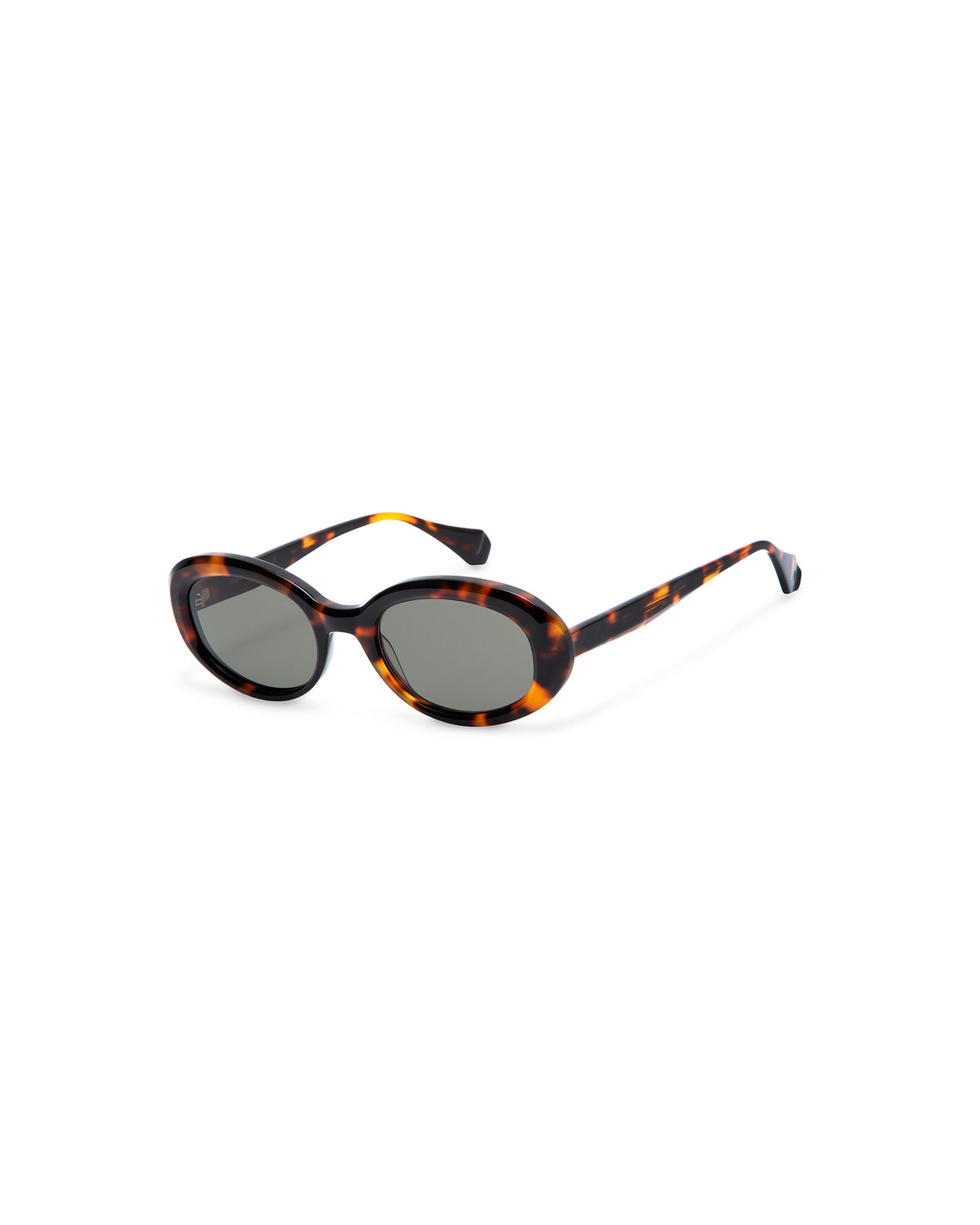 ANJA: Redondas Acetato Havana sunglasses by GIGI STUDIOS 267