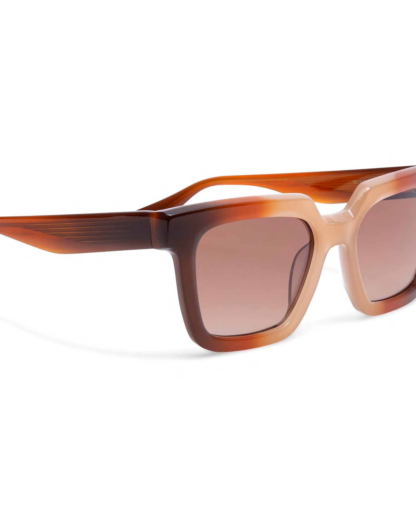 MARZIA: Cuadrada Acetato Orange sunglasses by GIGI STUDIOS 22