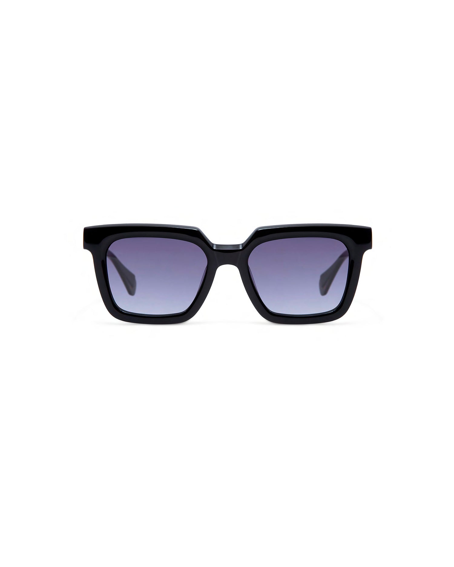 MARZIA: Cuadrada Acetato Noir sunglasses by GIGI STUDIOS 3847