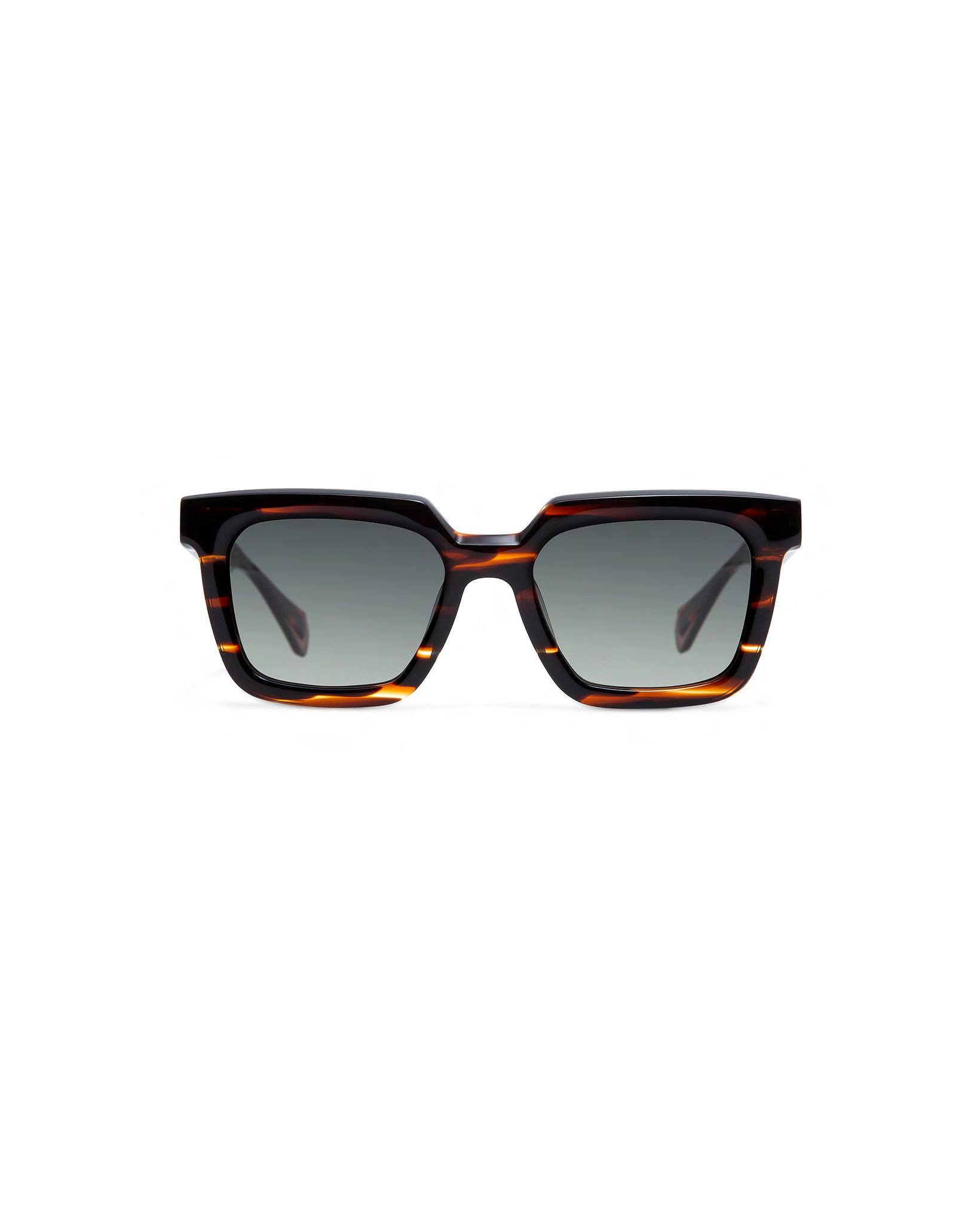MARZIA: Cuadrada Acetato Havana sunglasses by GIGI STUDIOS 3842