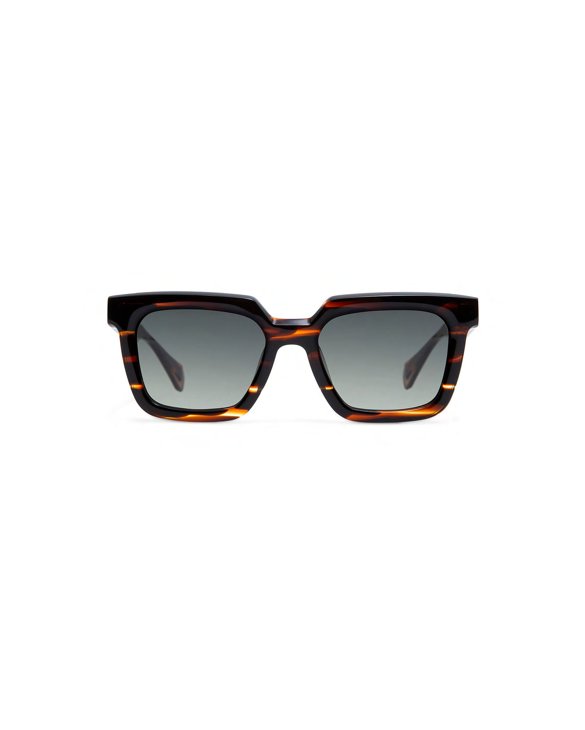 MARZIA: Cuadrada Acetato Havana sunglasses by GIGI STUDIOS 3842