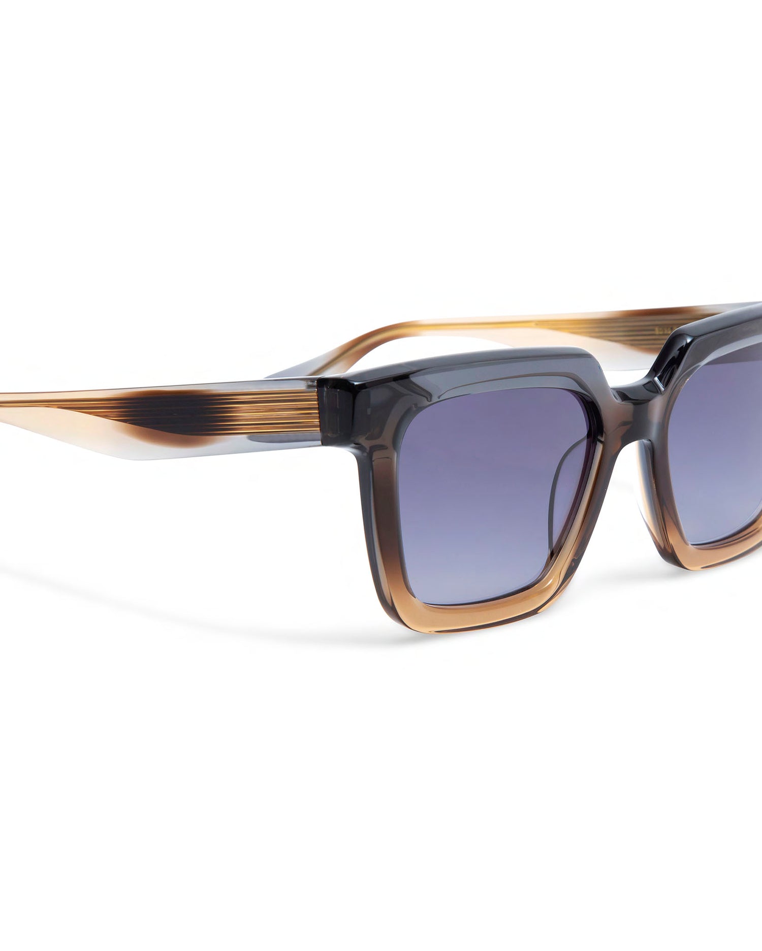 MARZIA: Cuadrada Acetato Azul sunglasses by GIGI STUDIOS 3845