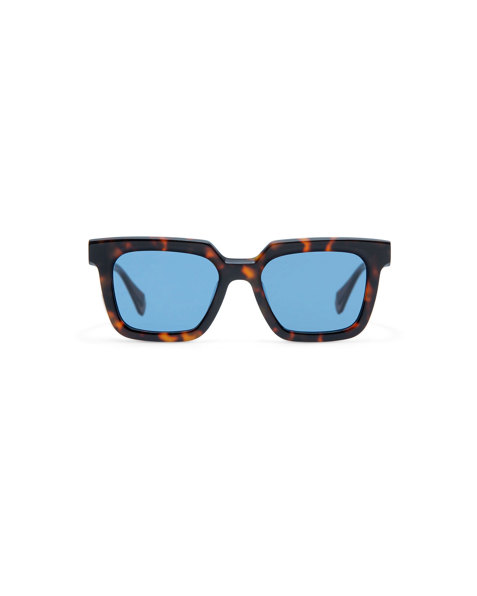 MARZIA: Cuadrada Acetato Havana sunglasses by GIGI STUDIOS 3846