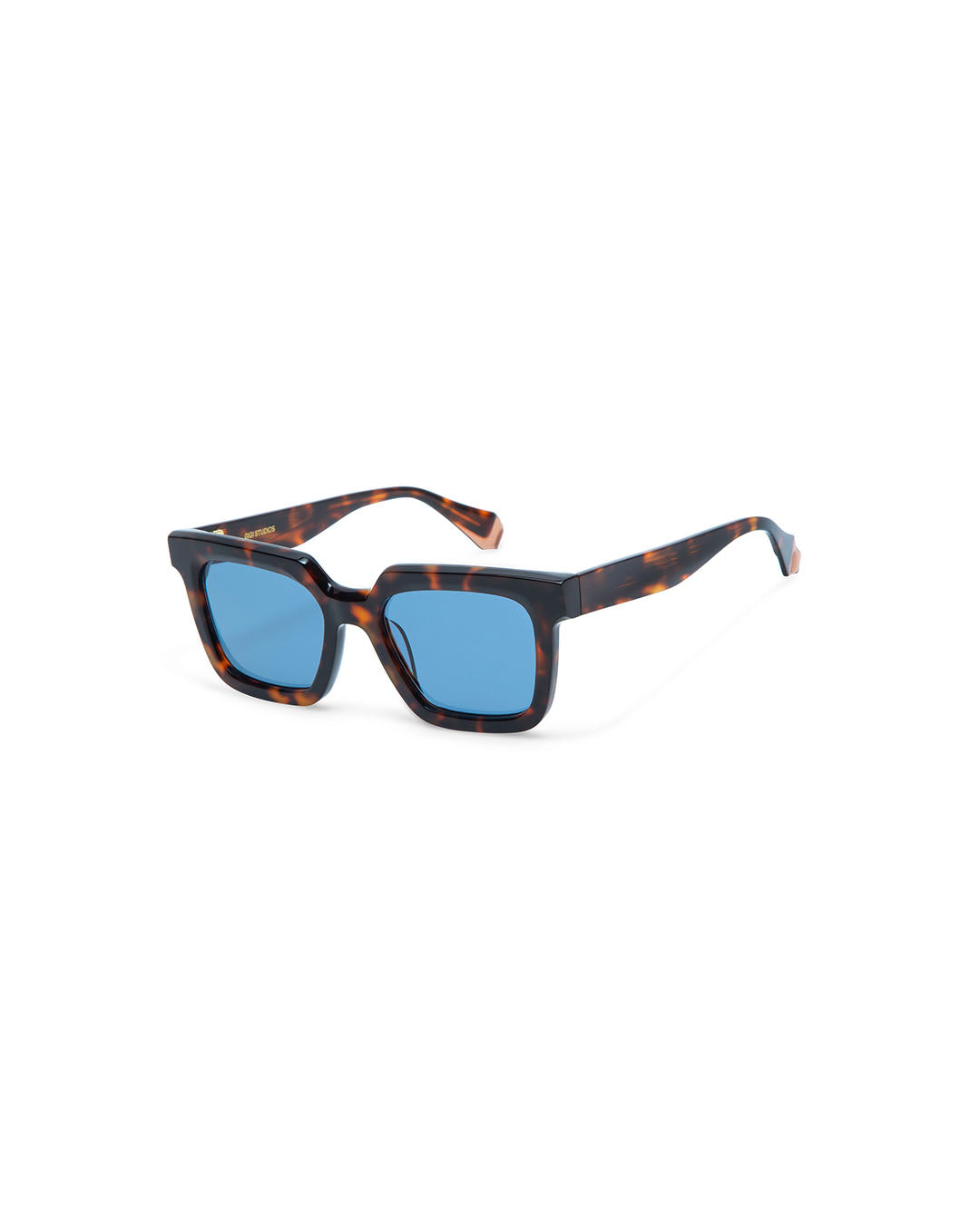 MARZIA: Cuadrada Acetato Havana sunglasses by GIGI STUDIOS 281