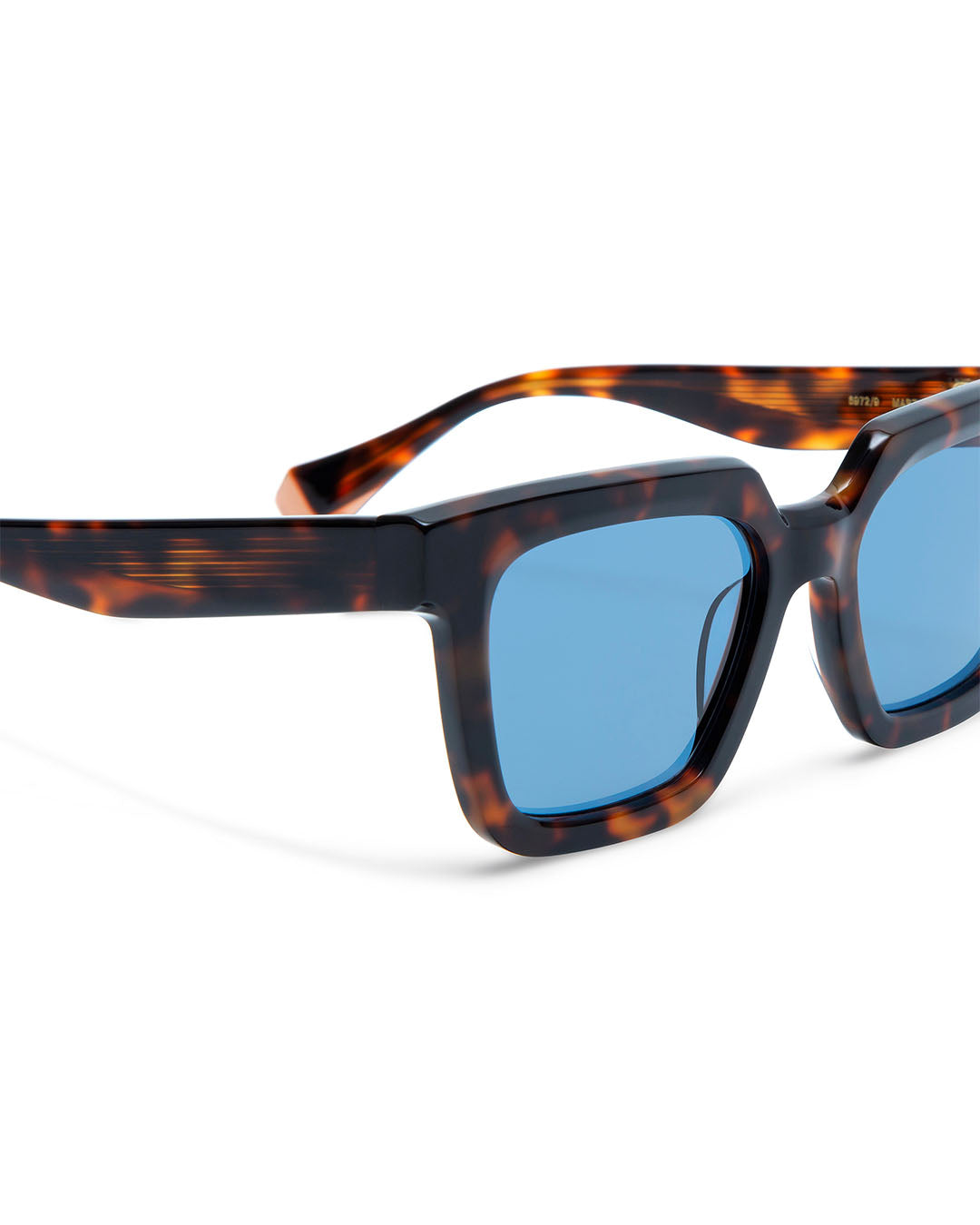 MARZIA: Cuadrada Acetato Havana sunglasses by GIGI STUDIOS 282