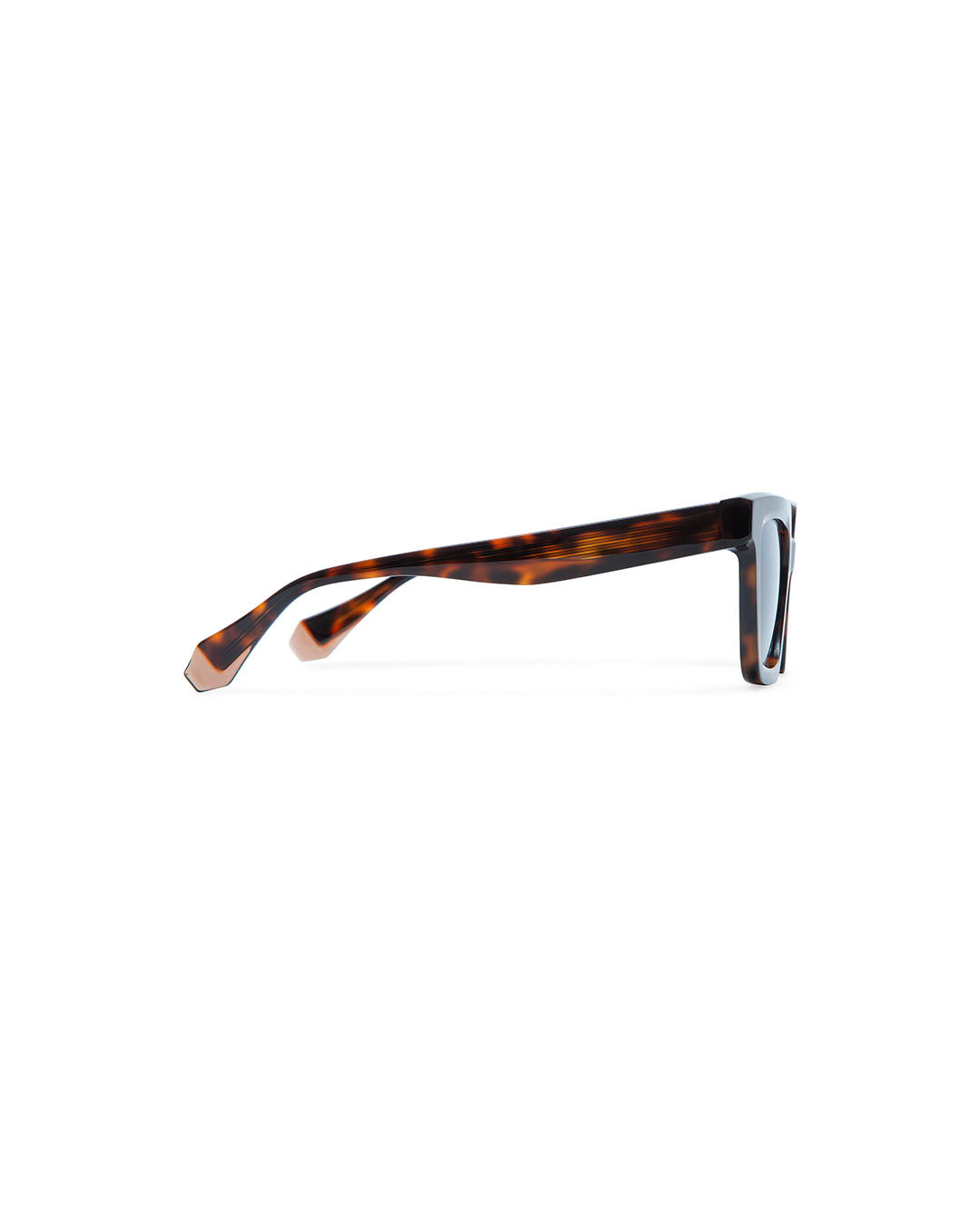 MARZIA: Cuadrada Acetato Havana sunglasses by GIGI STUDIOS 283