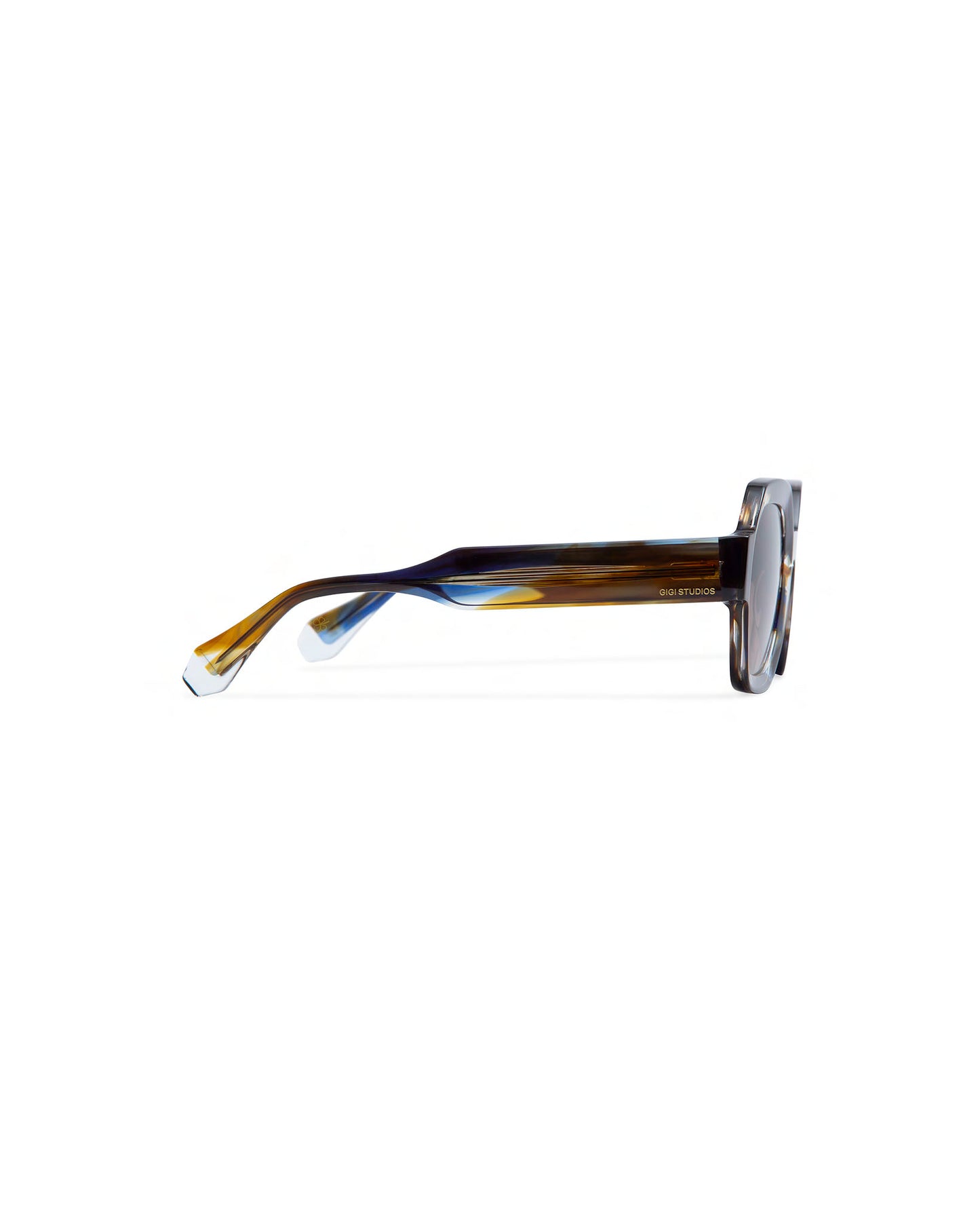 GRACE: Geométricas Acetato Azul sunglasses by GIGI STUDIOS 27