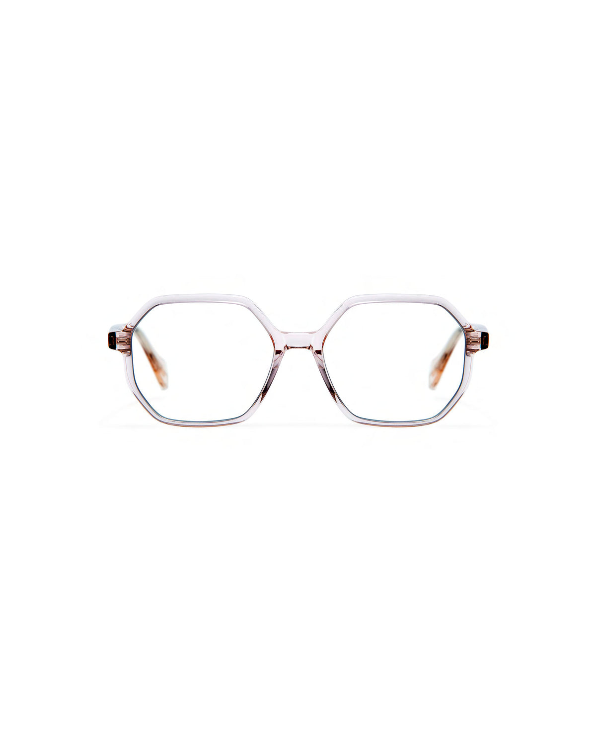 ENRICA: Geométricas Acetato Rosa optical glasses by GIGI STUDIOS 3914